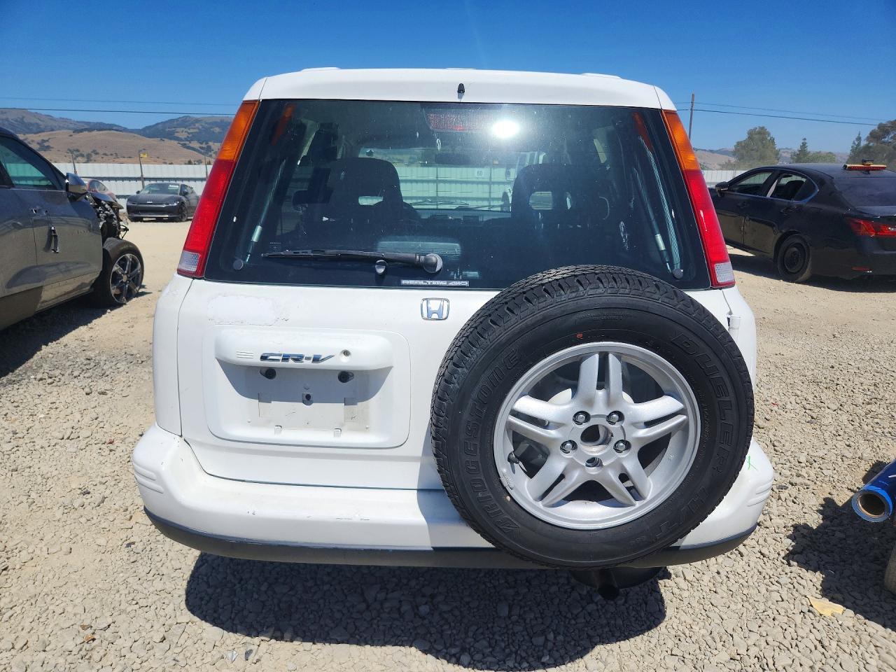 2000 Honda Cr-v Se White vin: JHLRD1871YC032245