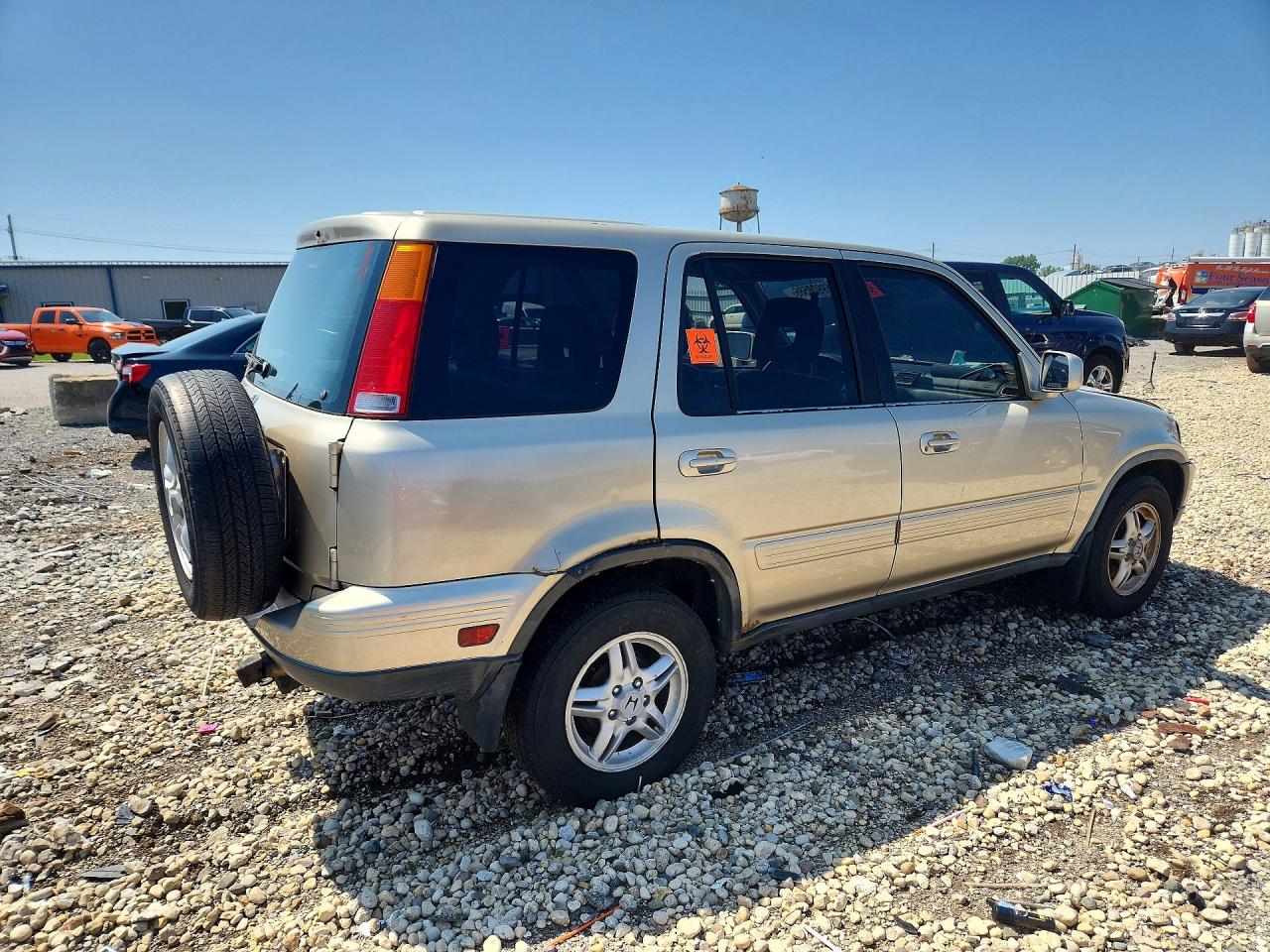 2001 Honda Cr-v Se Beige vin: JHLRD18721C048654