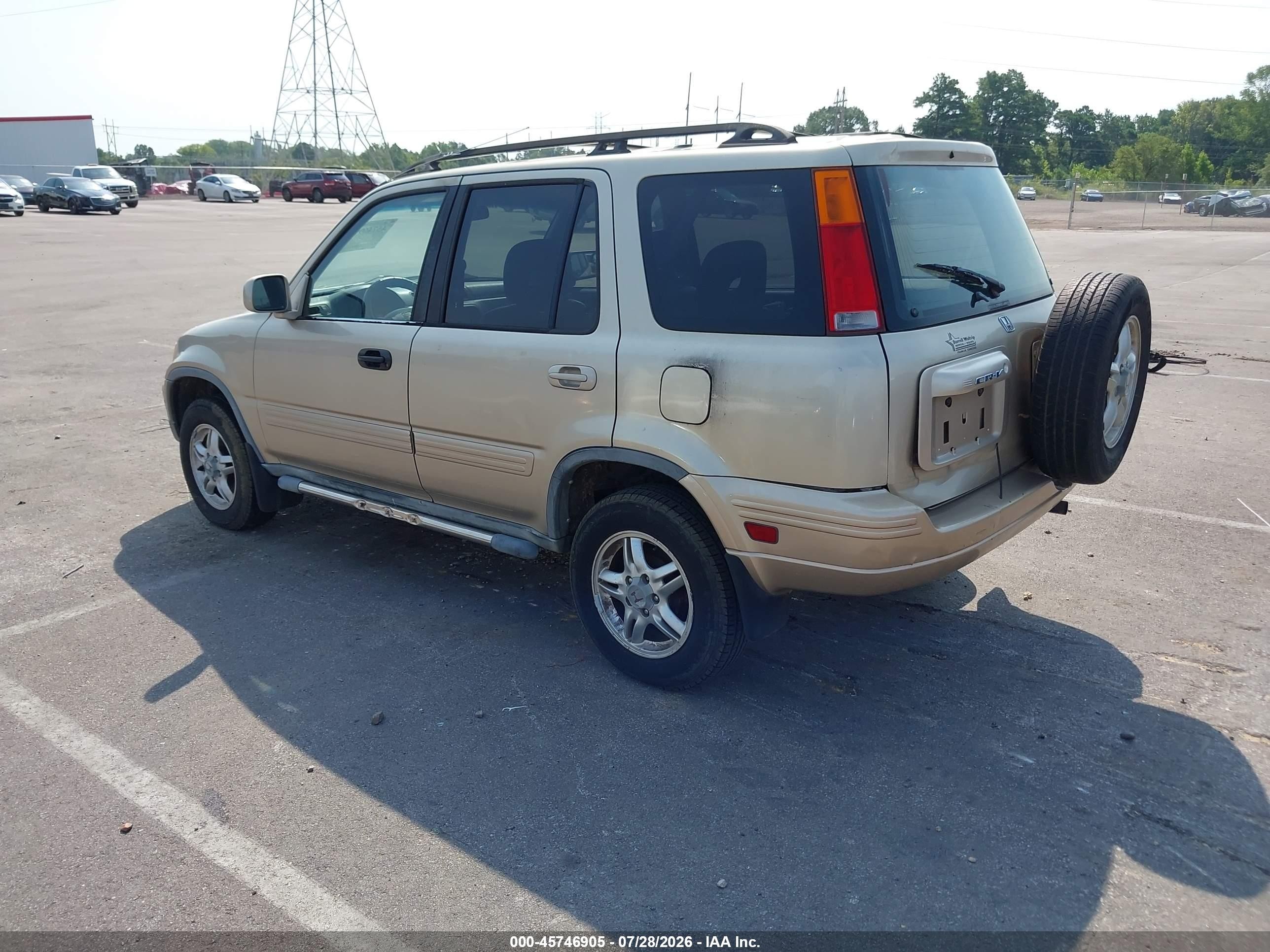 2001 Honda Cr-v Special Edition Tan vin: JHLRD18741C048199