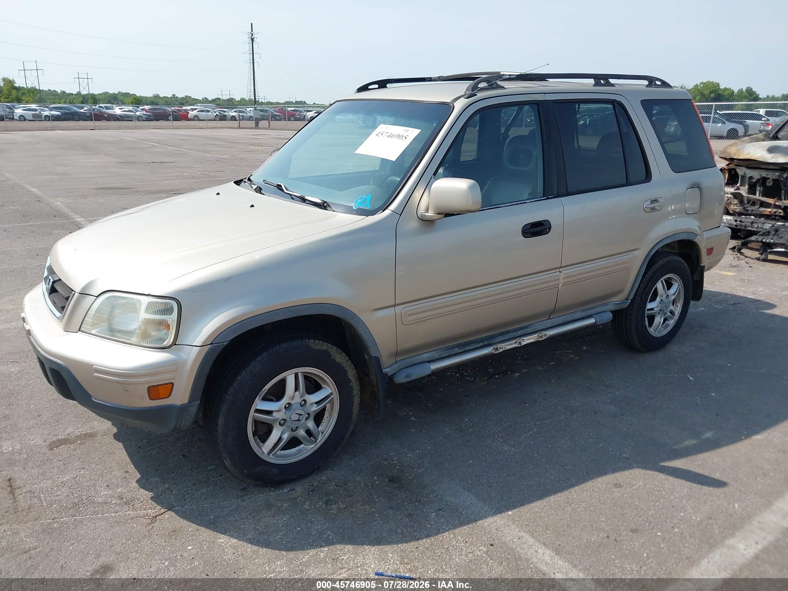 2001 Honda Cr-v Special Edition Tan vin: JHLRD18741C048199