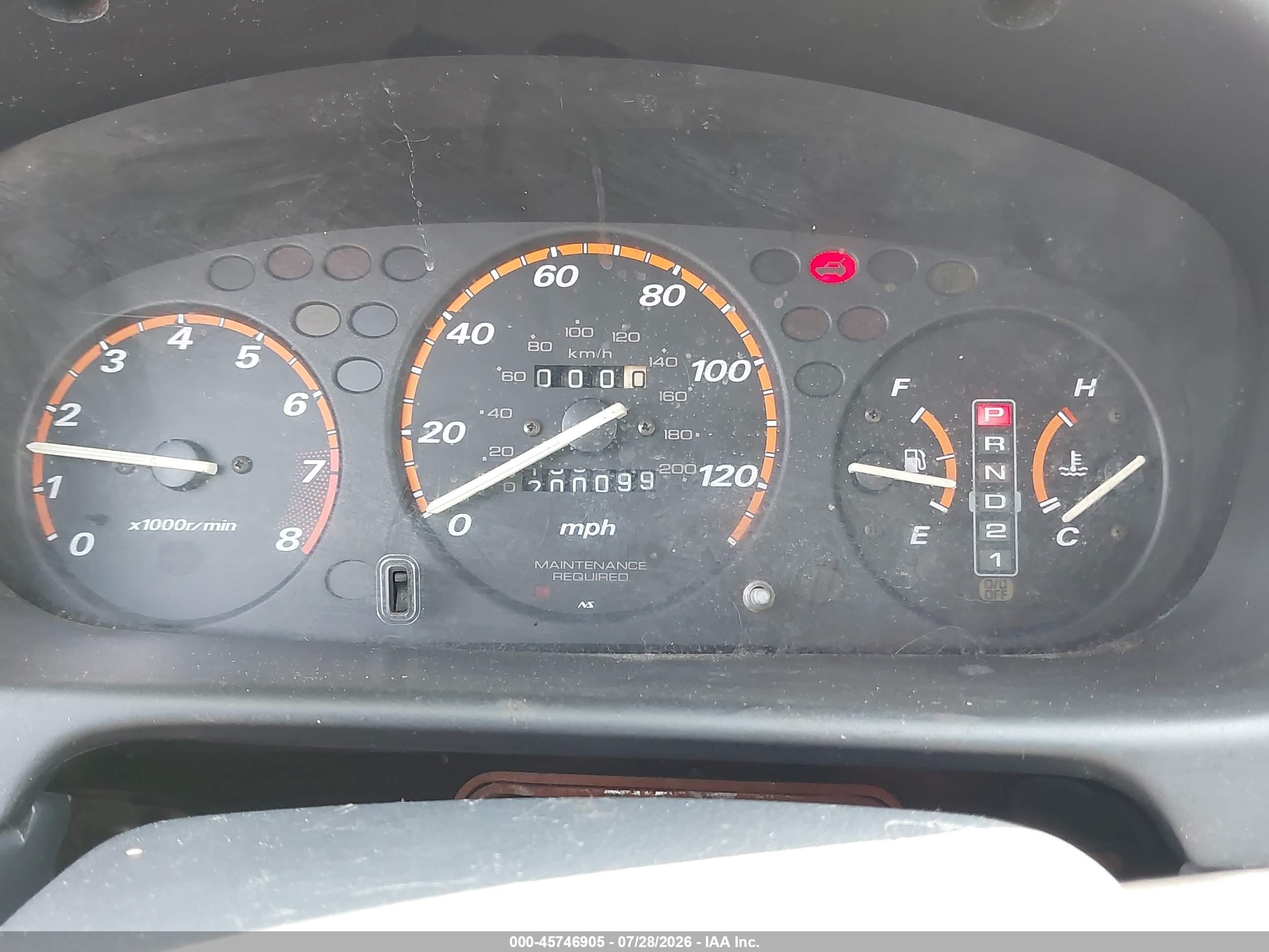 2001 Honda Cr-v Special Edition Tan vin: JHLRD18741C048199