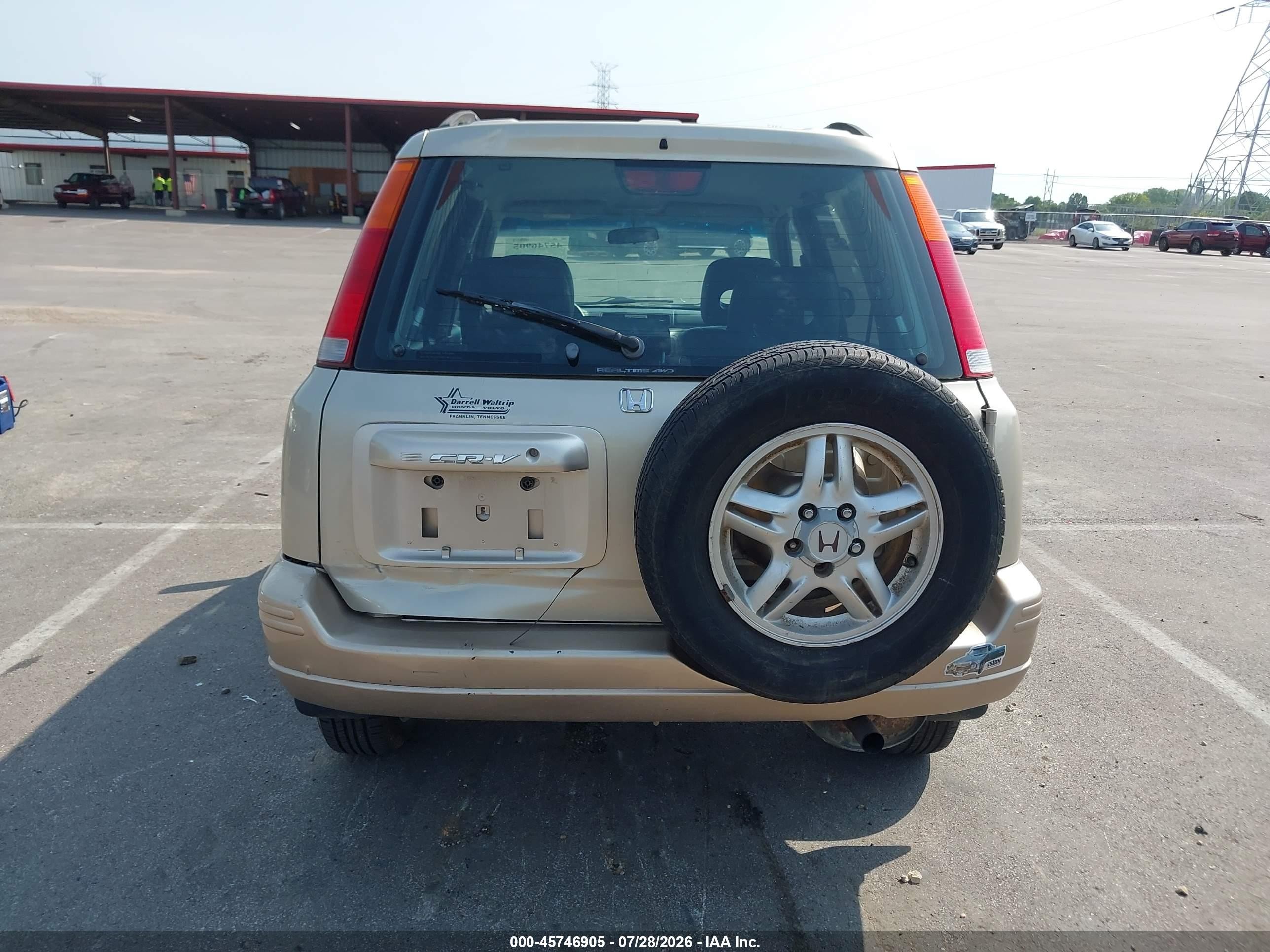 2001 Honda Cr-v Special Edition Tan vin: JHLRD18741C048199