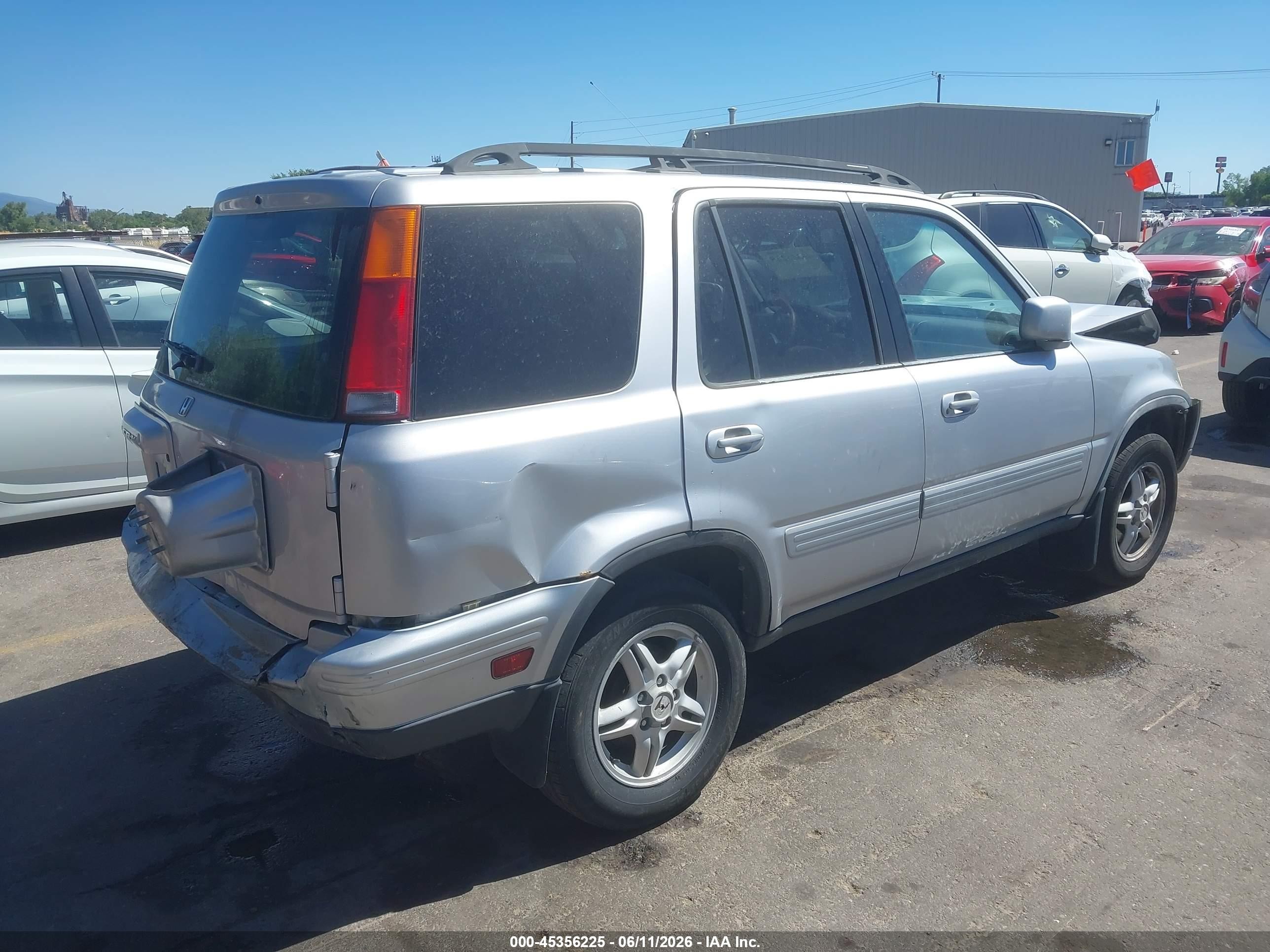 2001 Honda Cr-v Special Edition Silver vin: JHLRD18751C034439