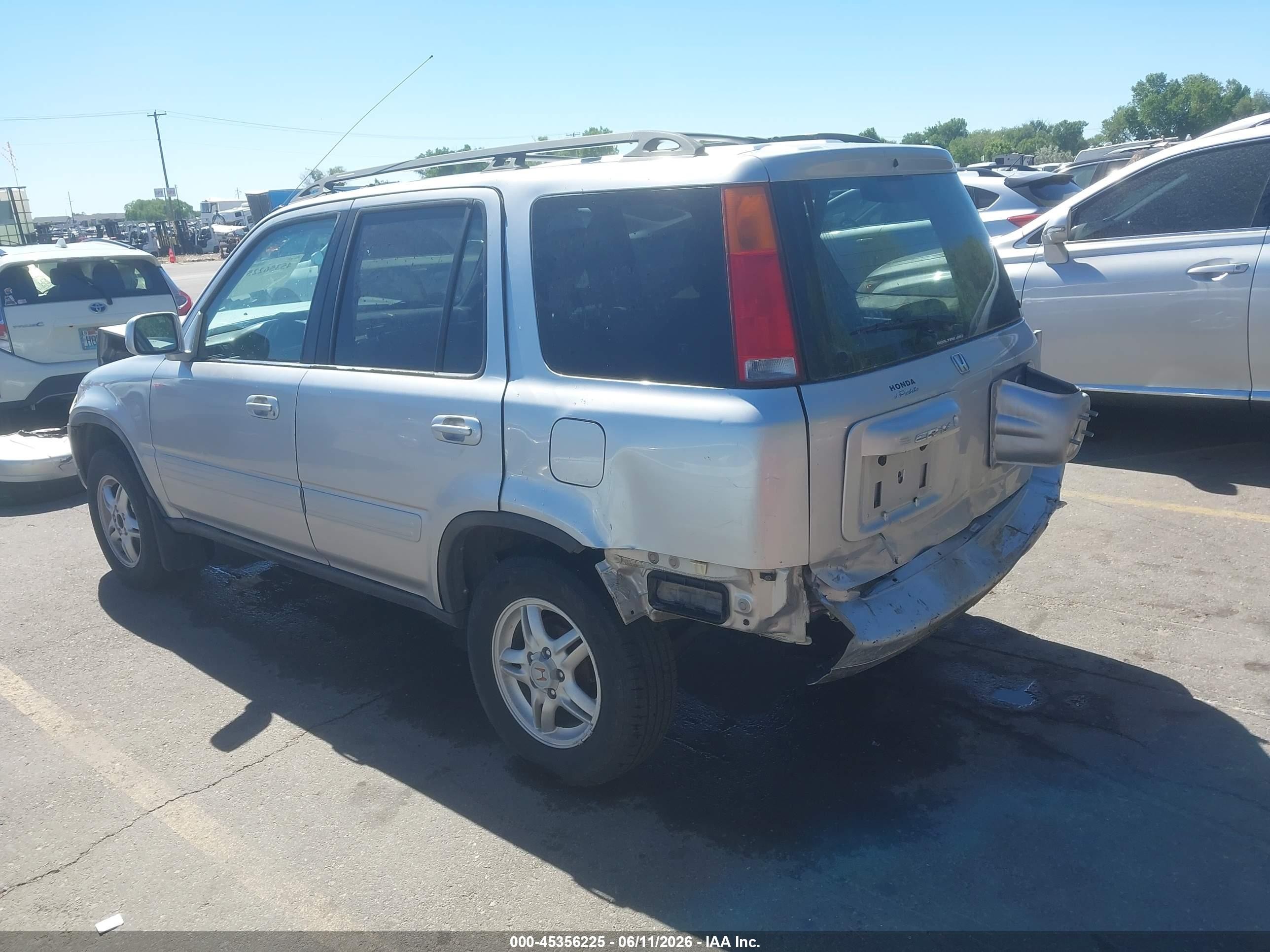 2001 Honda Cr-v Special Edition Silver vin: JHLRD18751C034439