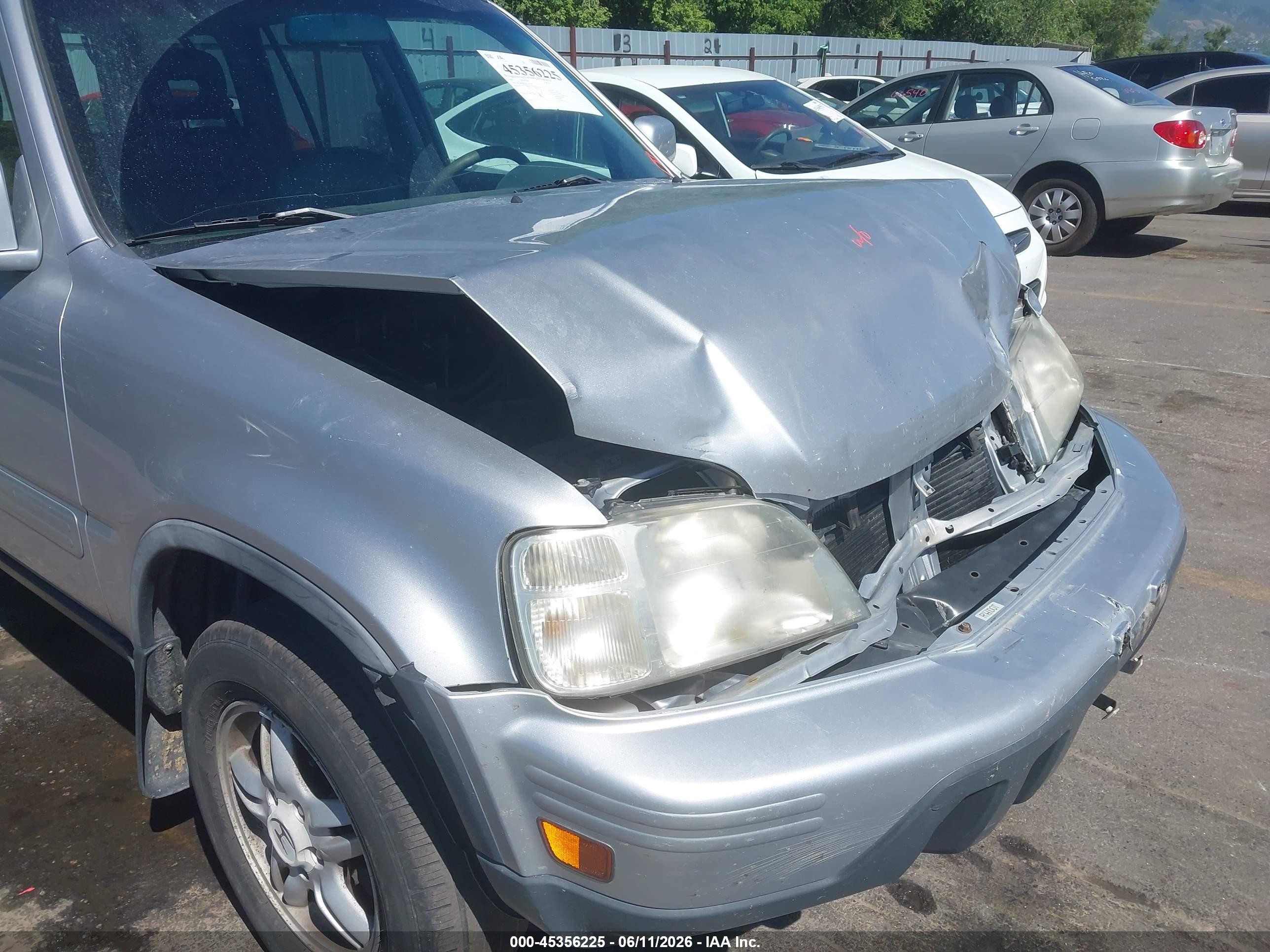 2001 Honda Cr-v Special Edition Silver vin: JHLRD18751C034439