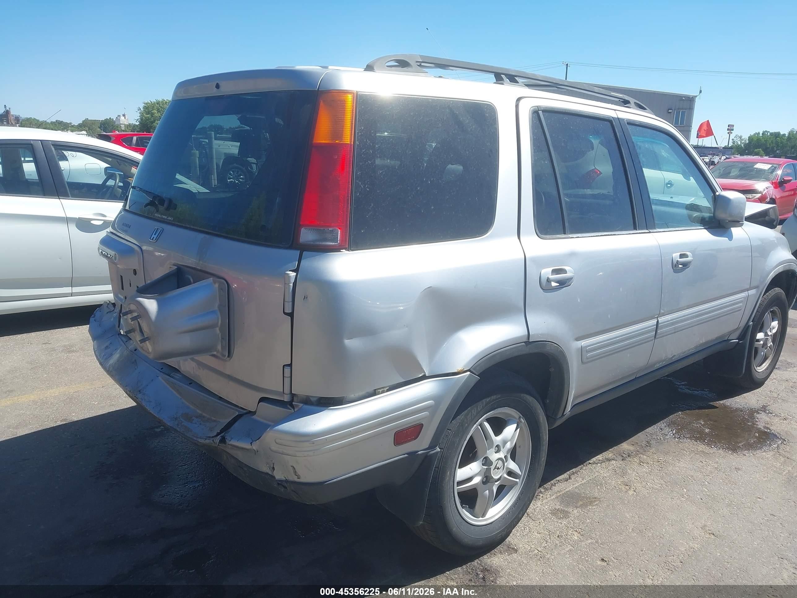 2001 Honda Cr-v Special Edition Silver vin: JHLRD18751C034439