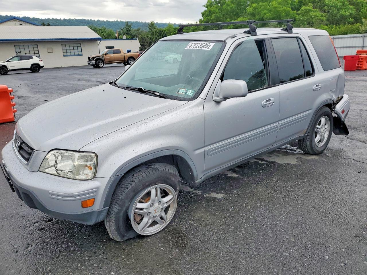 2001 Honda Cr-v Se Gray vin: JHLRD18751S002497