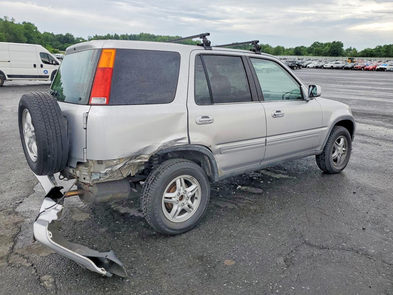 2001 Honda Cr-v Se Gray vin: JHLRD18751S002497