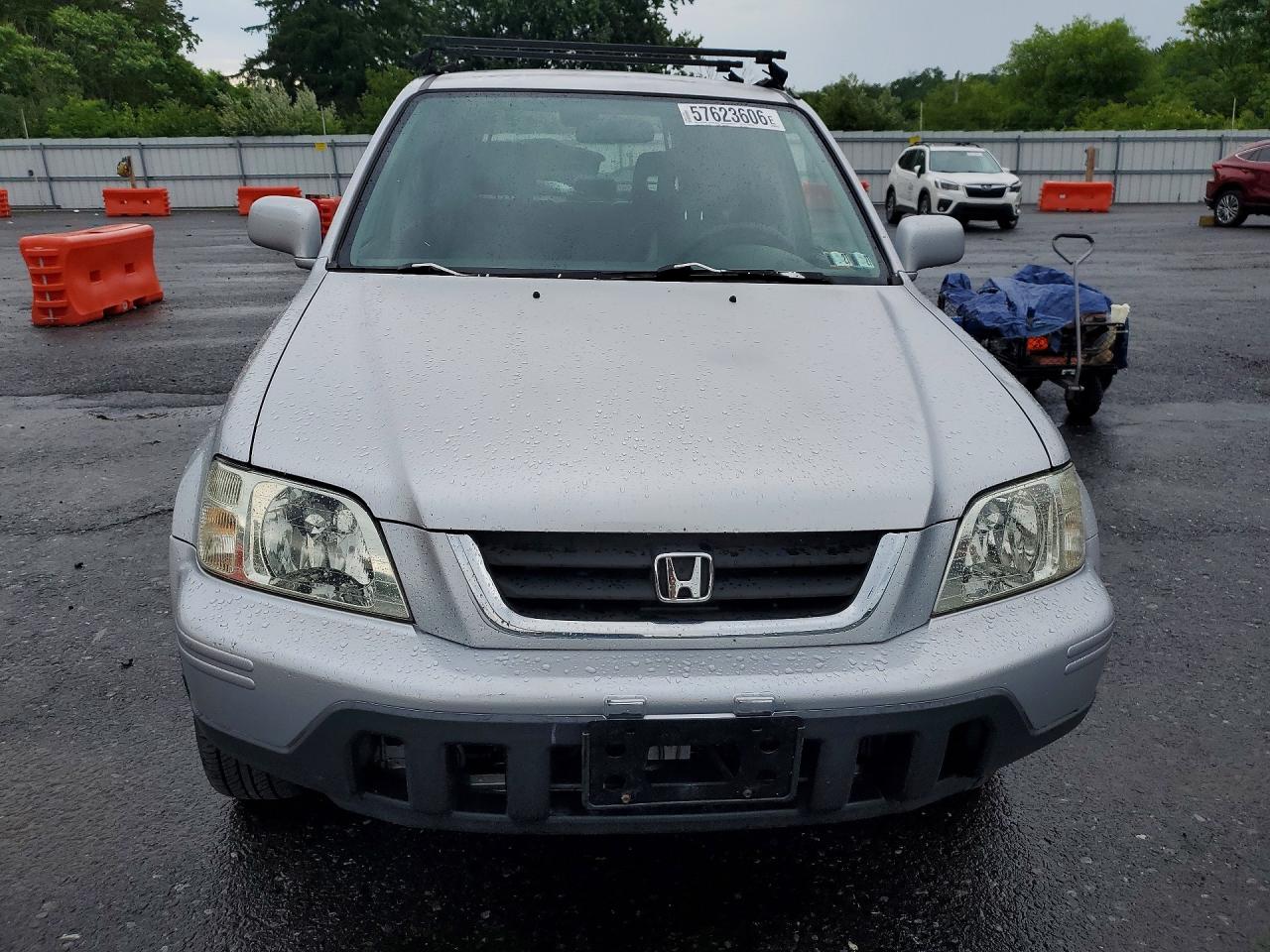 2001 Honda Cr-v Se Gray vin: JHLRD18751S002497