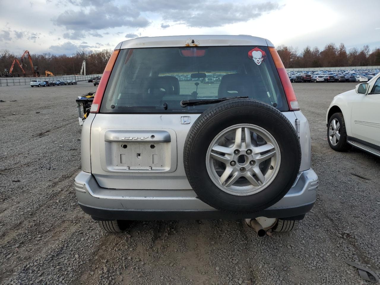 2001 Honda Cr-v Se Silver vin: JHLRD18751S008137