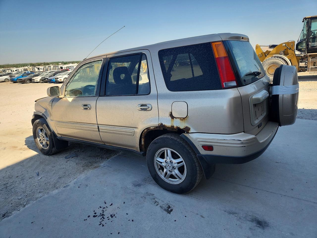 2001 Honda Cr-v Se Beige vin: JHLRD18751S028405