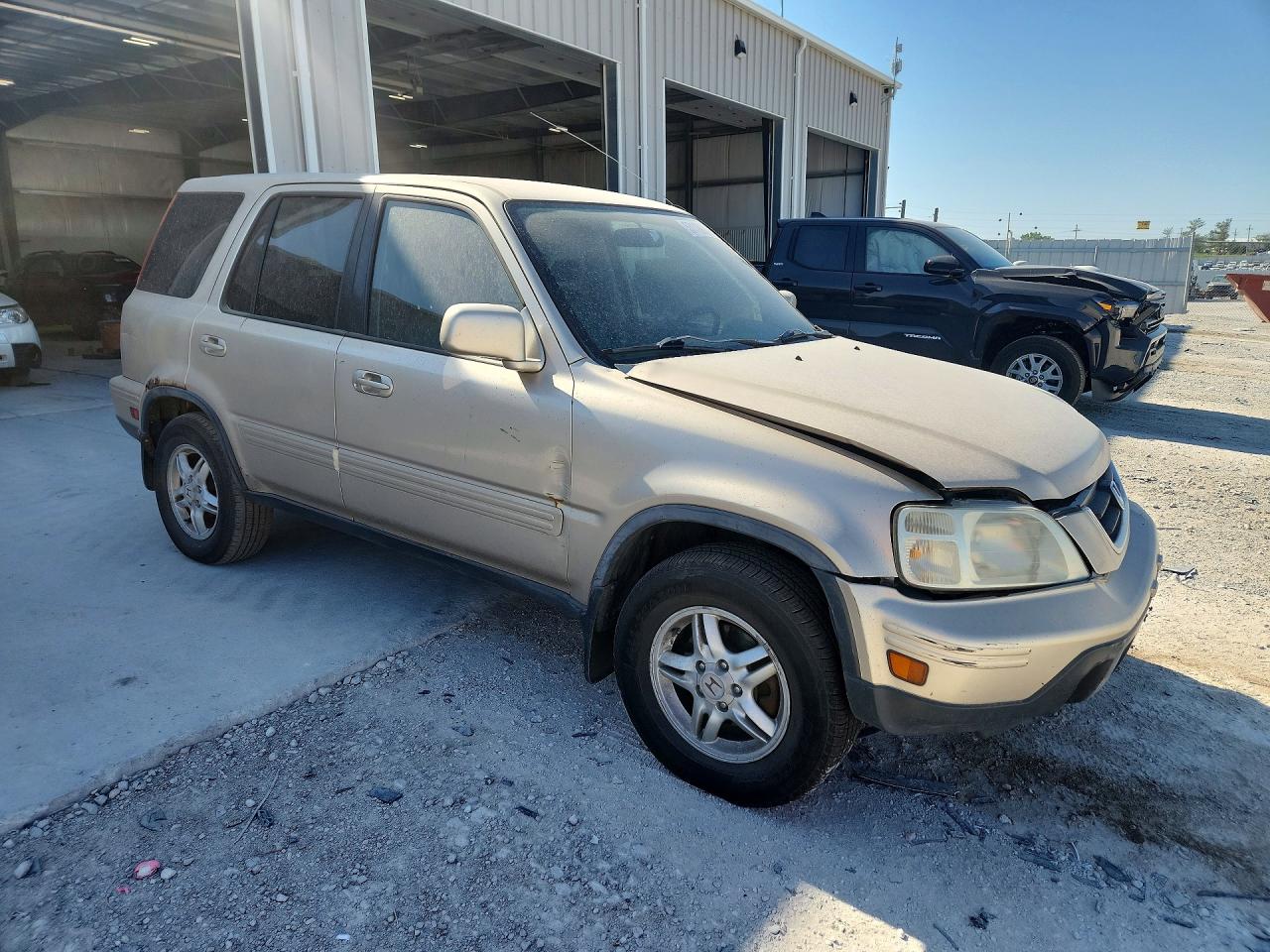 2001 Honda Cr-v Se Beige vin: JHLRD18751S028405