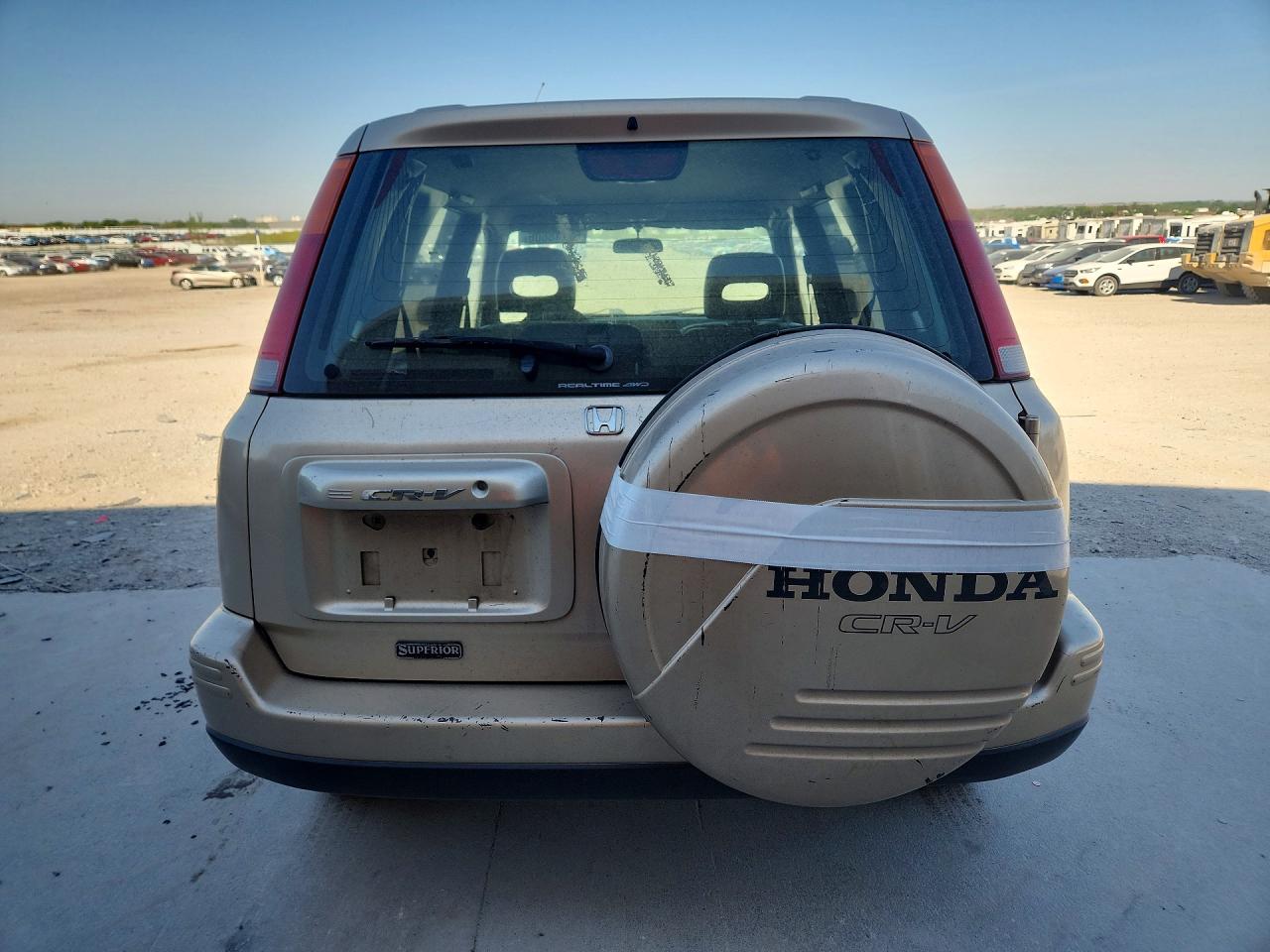 2001 Honda Cr-v Se Beige vin: JHLRD18751S028405