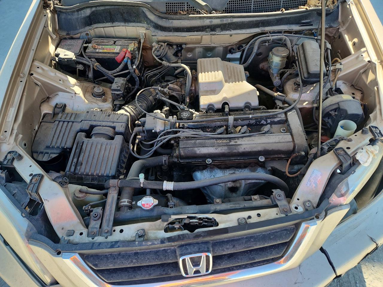 2001 Honda Cr-v Se Beige vin: JHLRD18751S028405
