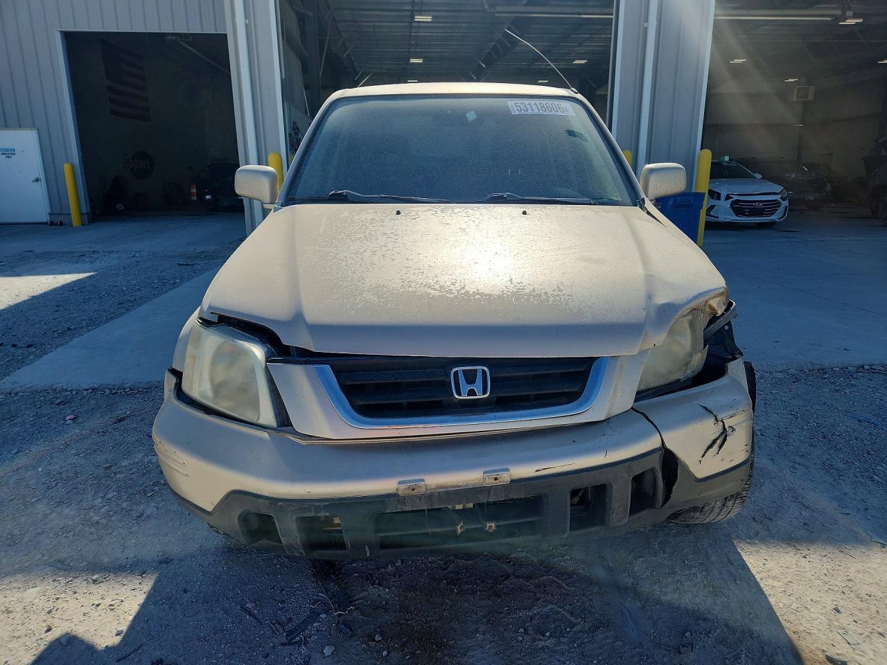 2001 Honda Cr-v Se Beige vin: JHLRD18751S028405