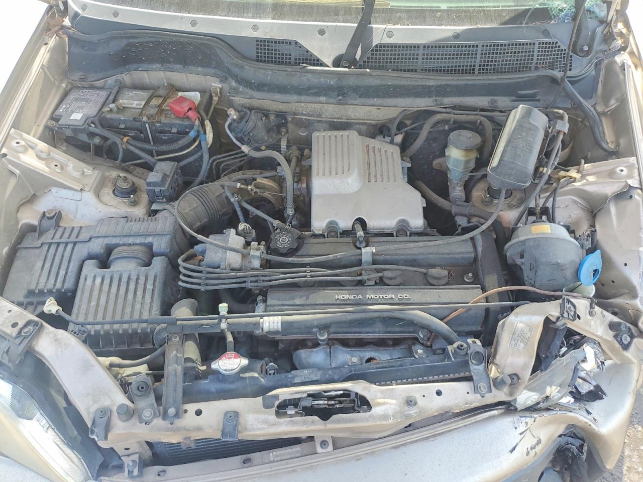 2000 Honda Cr-v Se Золотой vin: JHLRD1875YC039800