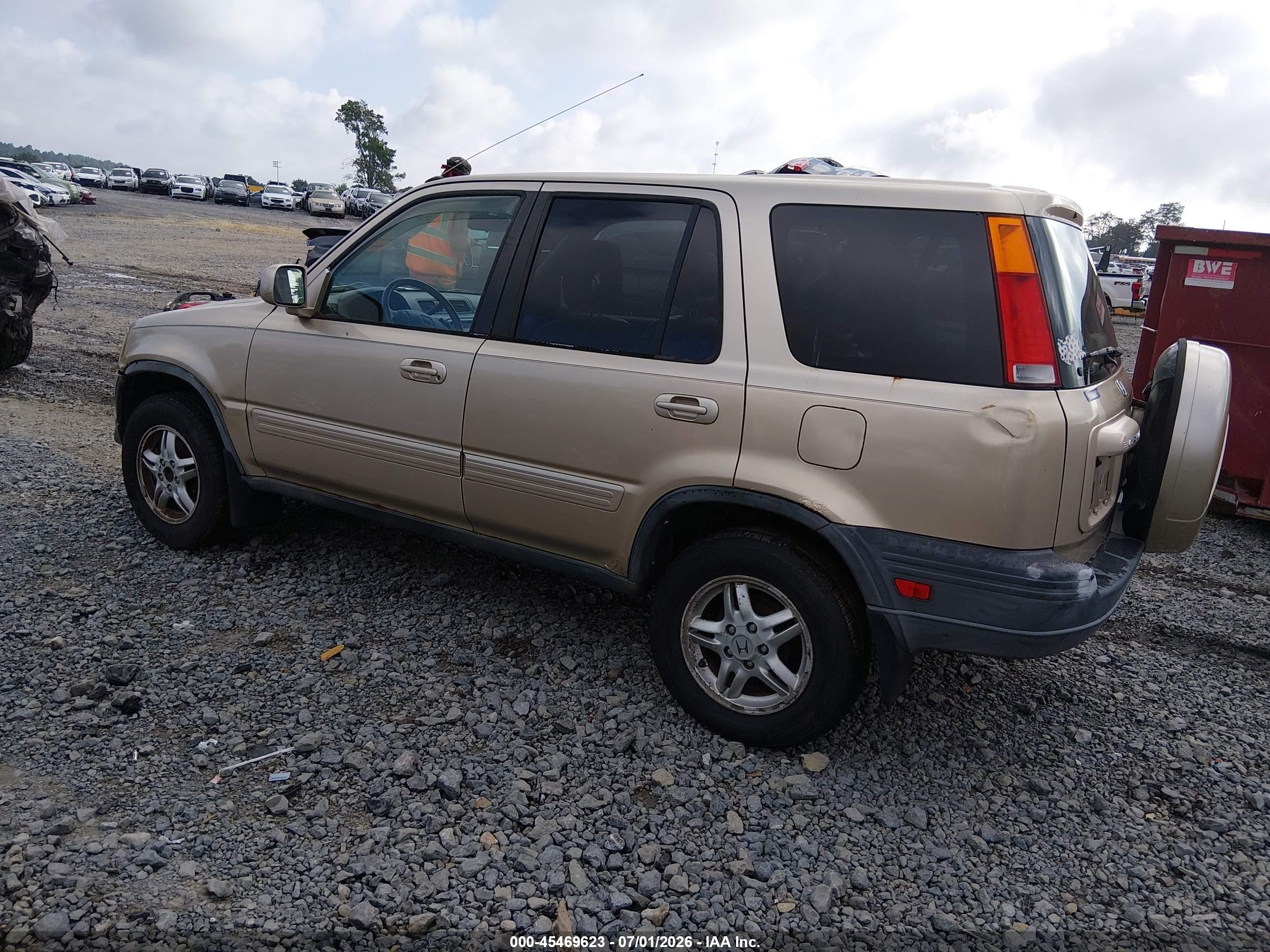 2001 Honda Cr-v Special Edition Gold vin: JHLRD18761C054022