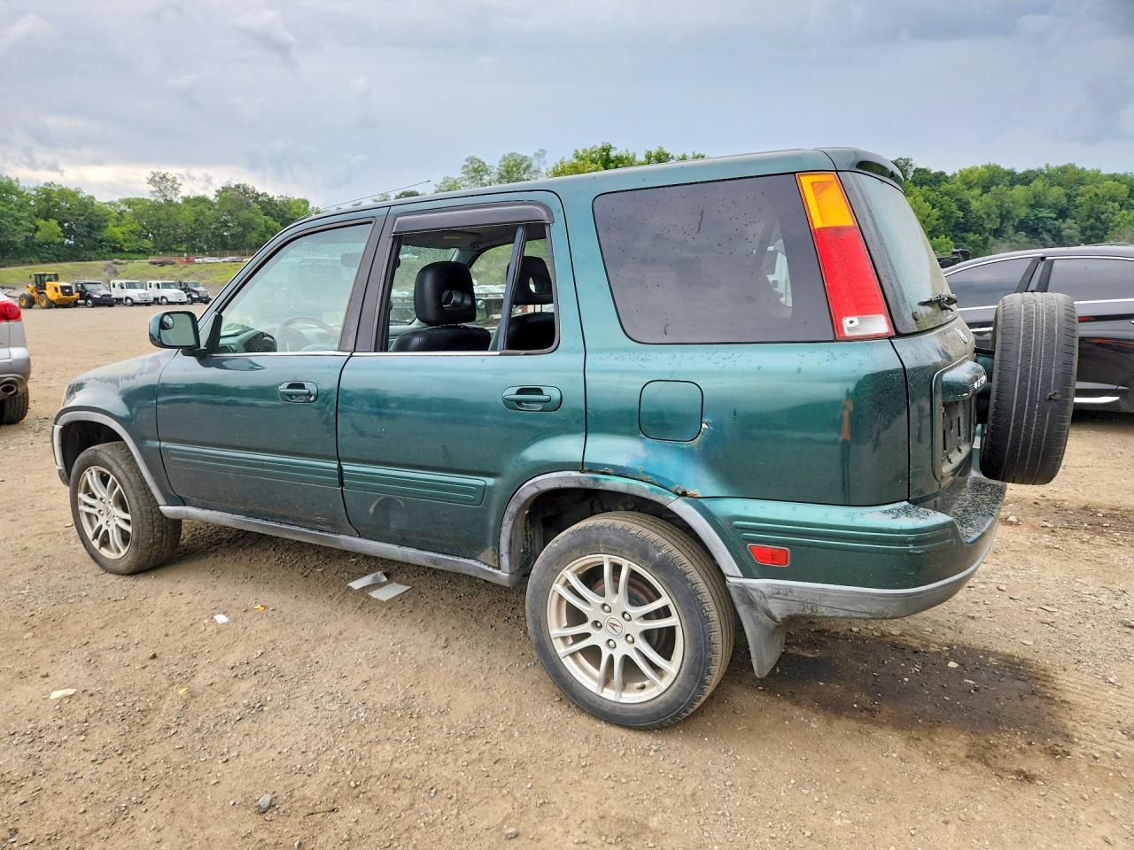2000 Honda Cr-v Se Green vin: JHLRD1876YS010621