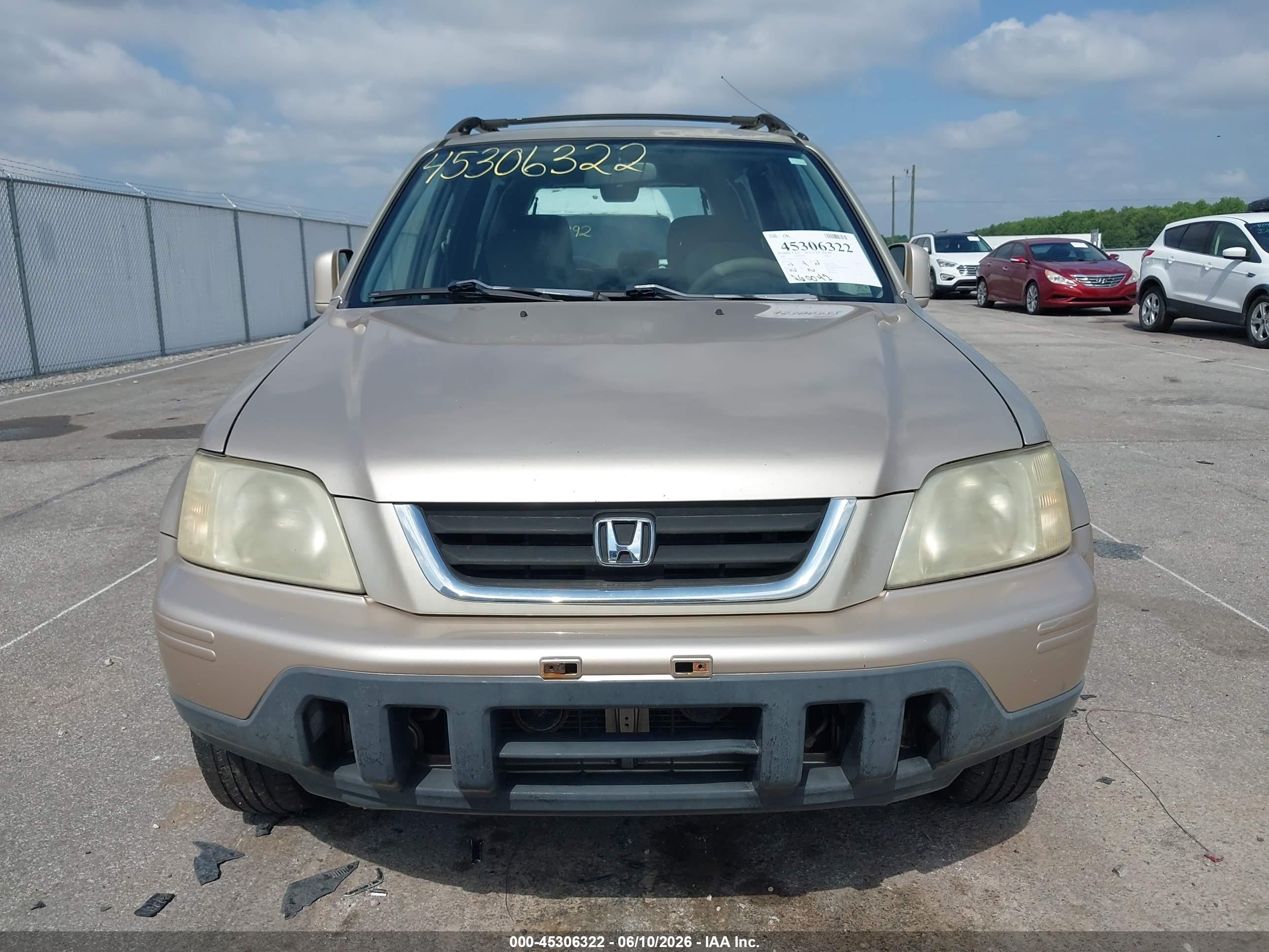 2001 Honda Cr-v Special Edition Желто-коричневый vin: JHLRD18771C011356
