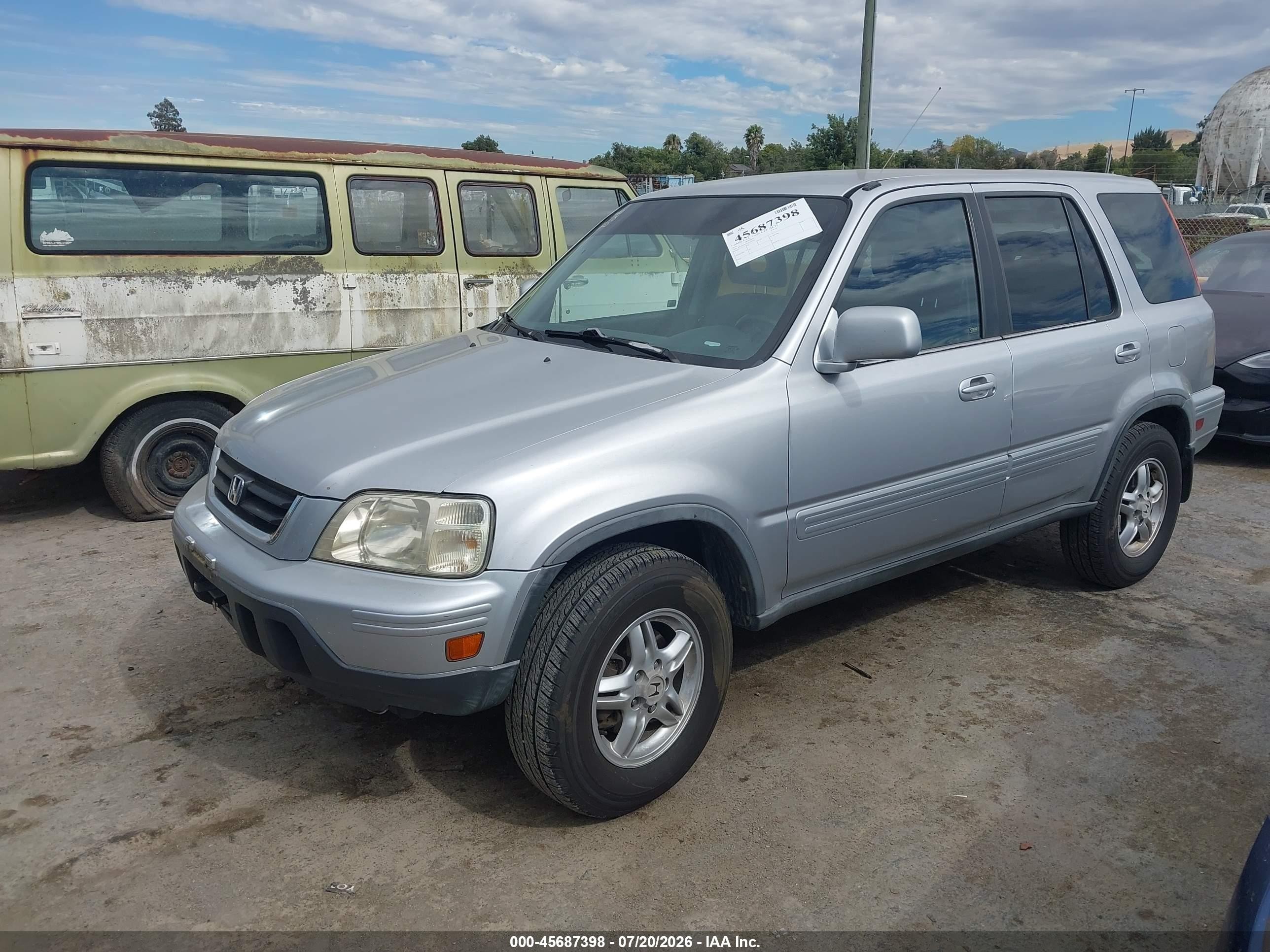 2001 Honda Cr-v Special Edition Gray vin: JHLRD18771C034362
