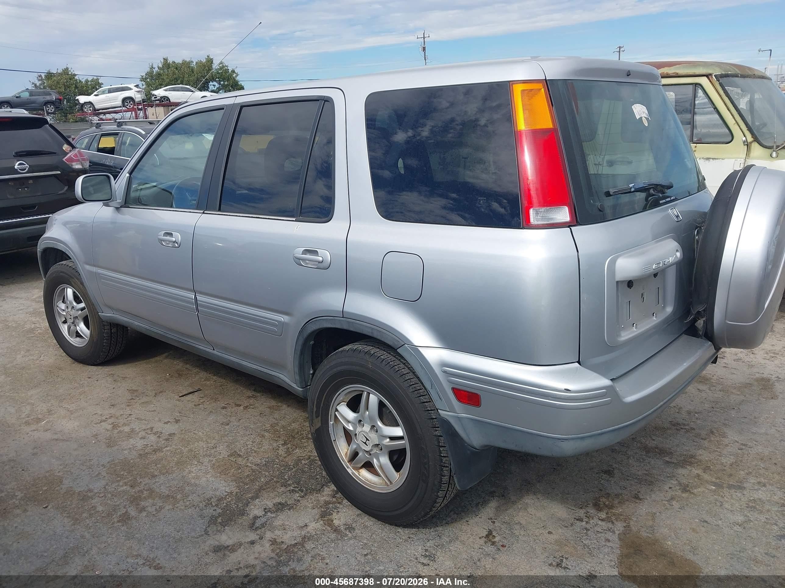 2001 Honda Cr-v Special Edition Gray vin: JHLRD18771C034362