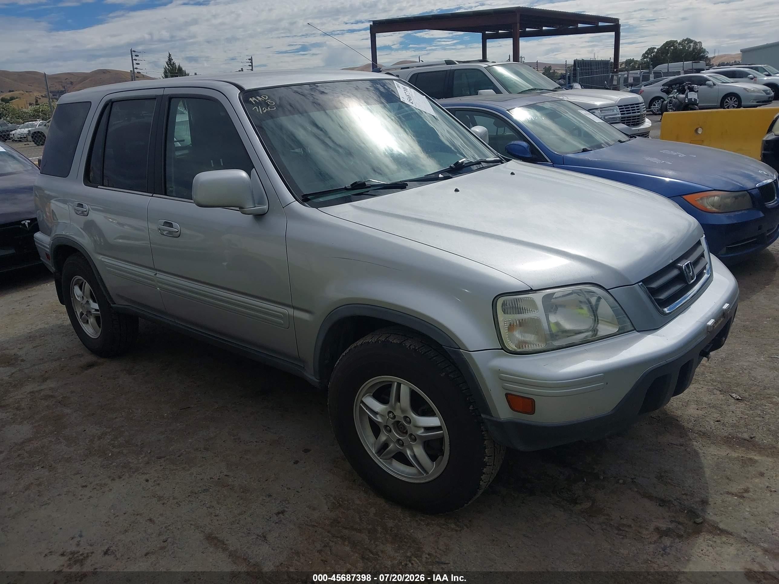 2001 Honda Cr-v Special Edition Gray vin: JHLRD18771C034362