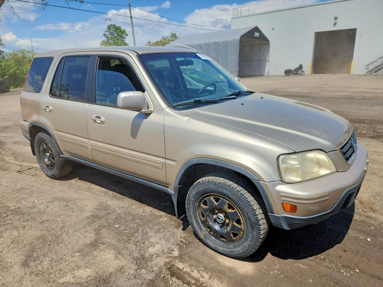 2000 Honda Cr-v Se Beige vin: JHLRD1877YC811097