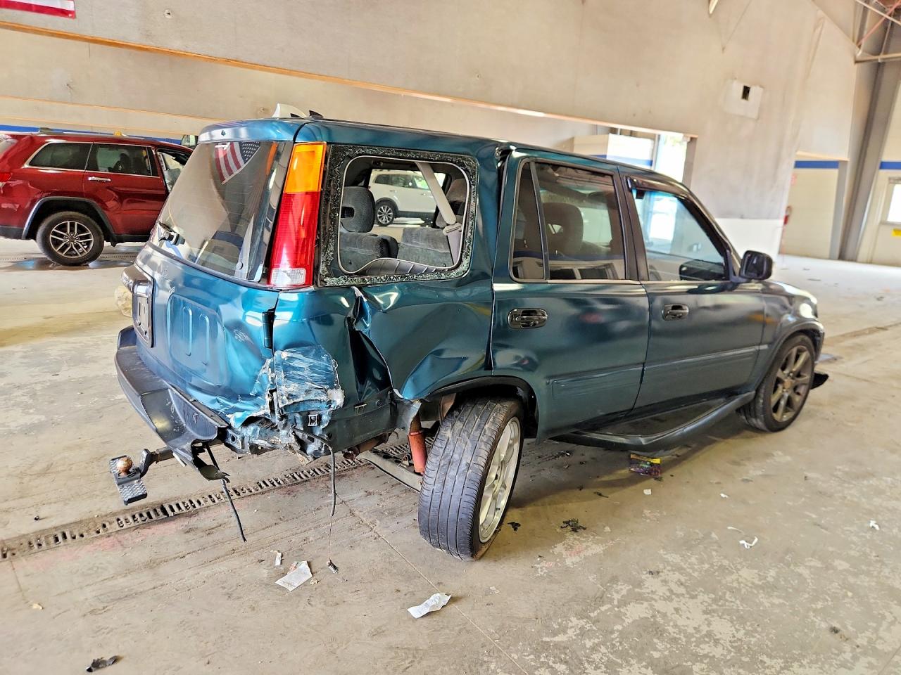 1998 Honda Cr-v Lx Turquoise vin: JHLRD2840WC006227