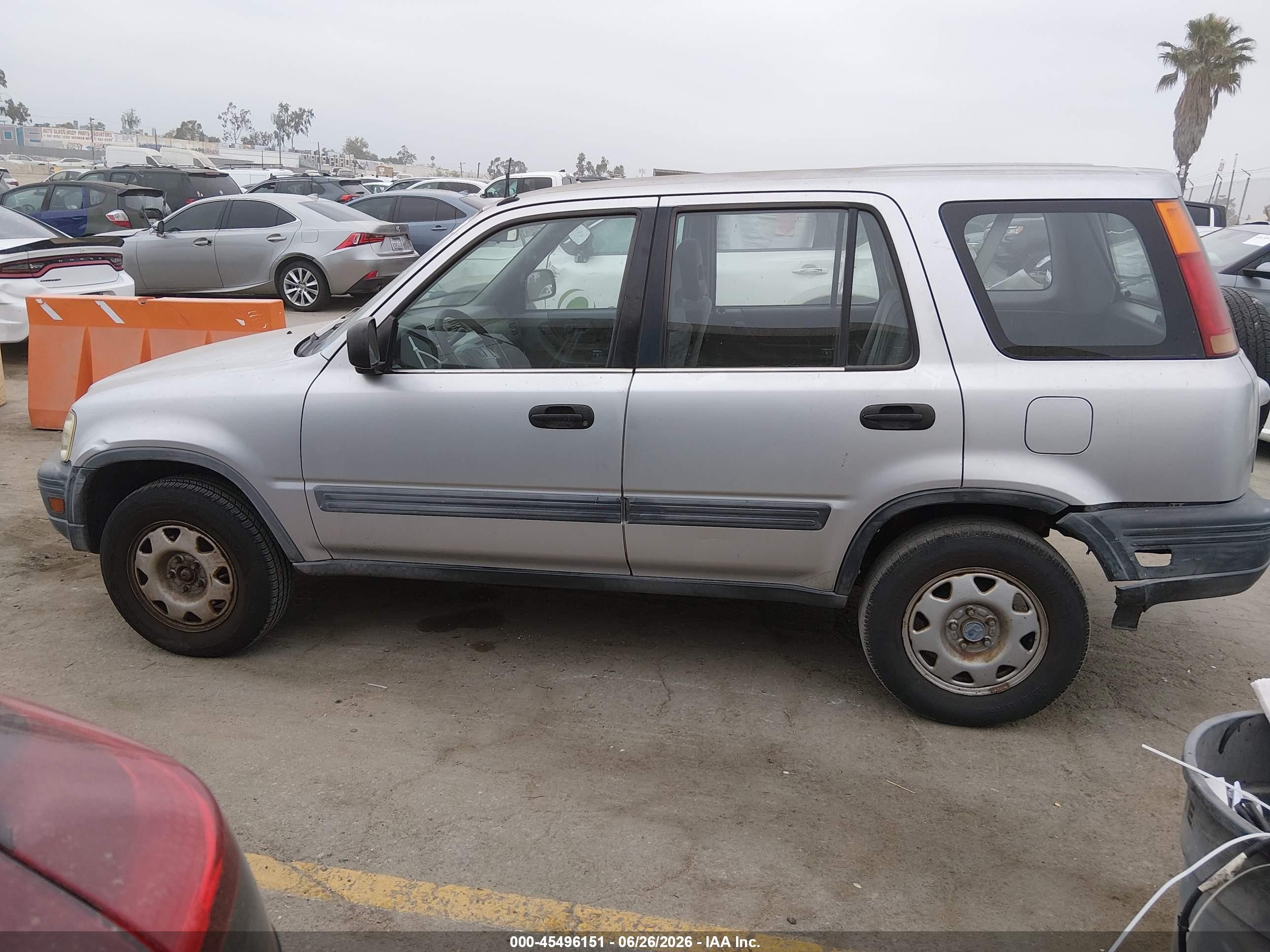 1998 Honda Cr-v Lx Silver vin: JHLRD2840WC009581