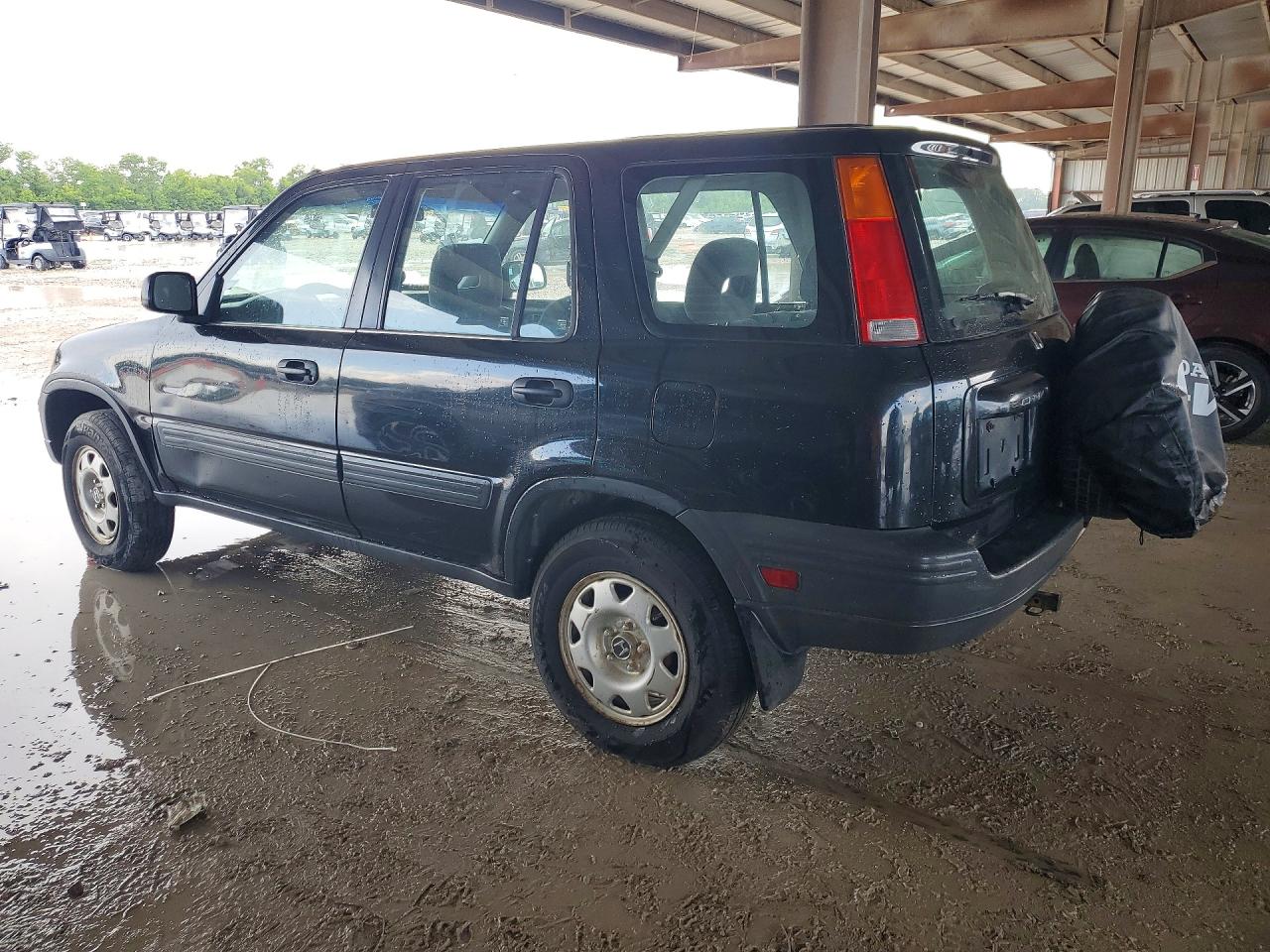 1998 Honda Cr-v Lx Black vin: JHLRD2841WC016491