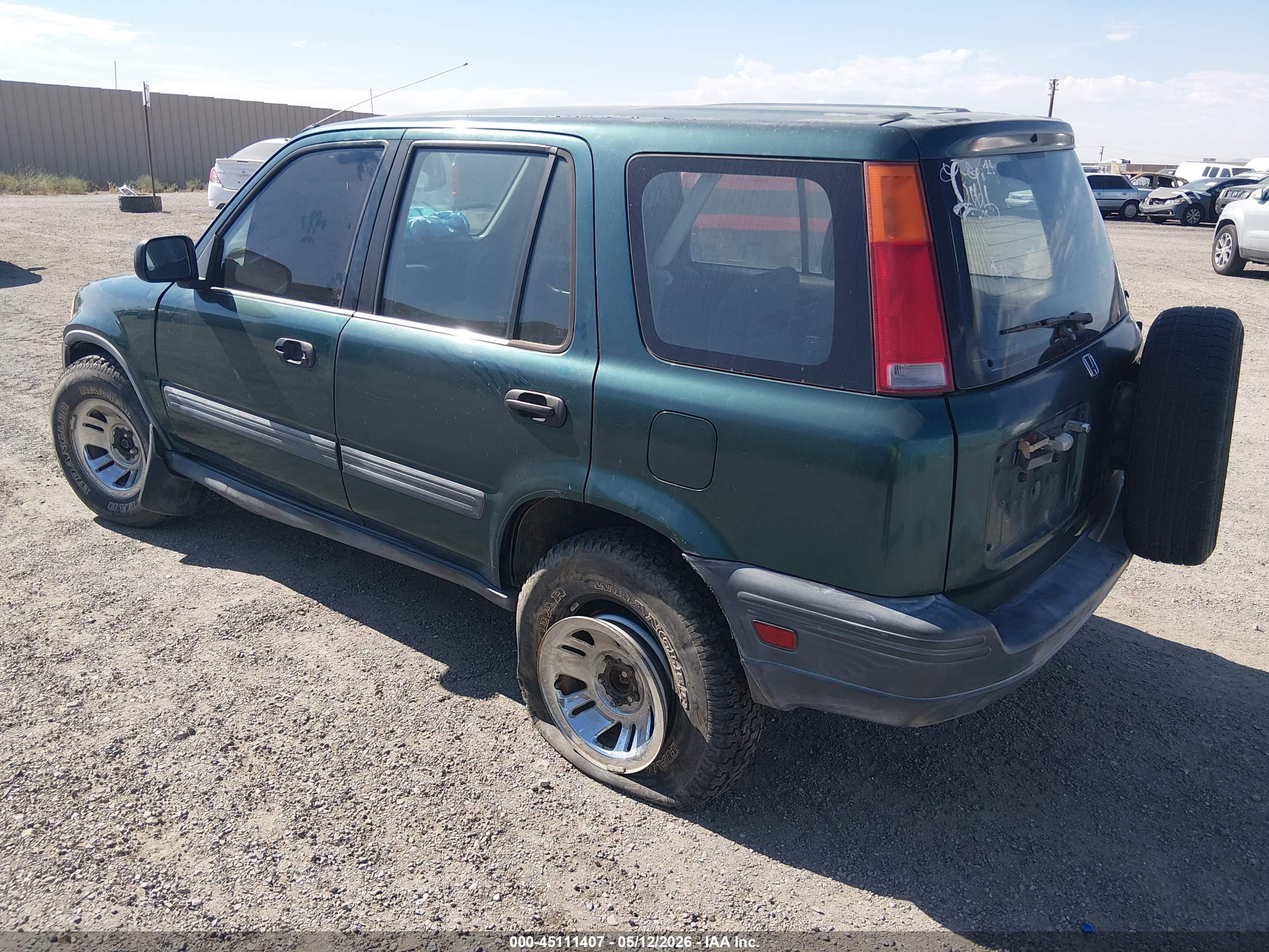 1999 Honda Cr-v Lx Зеленый vin: JHLRD2841XC021093