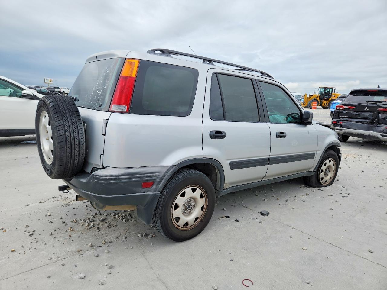 2000 Honda Cr-v Lx Silver vin: JHLRD2841YC013965