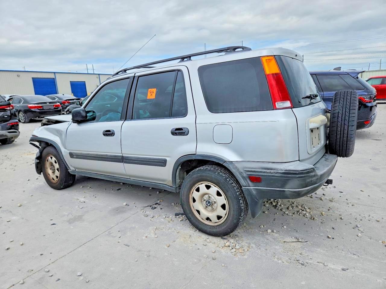 2000 Honda Cr-v Lx Silver vin: JHLRD2841YC013965