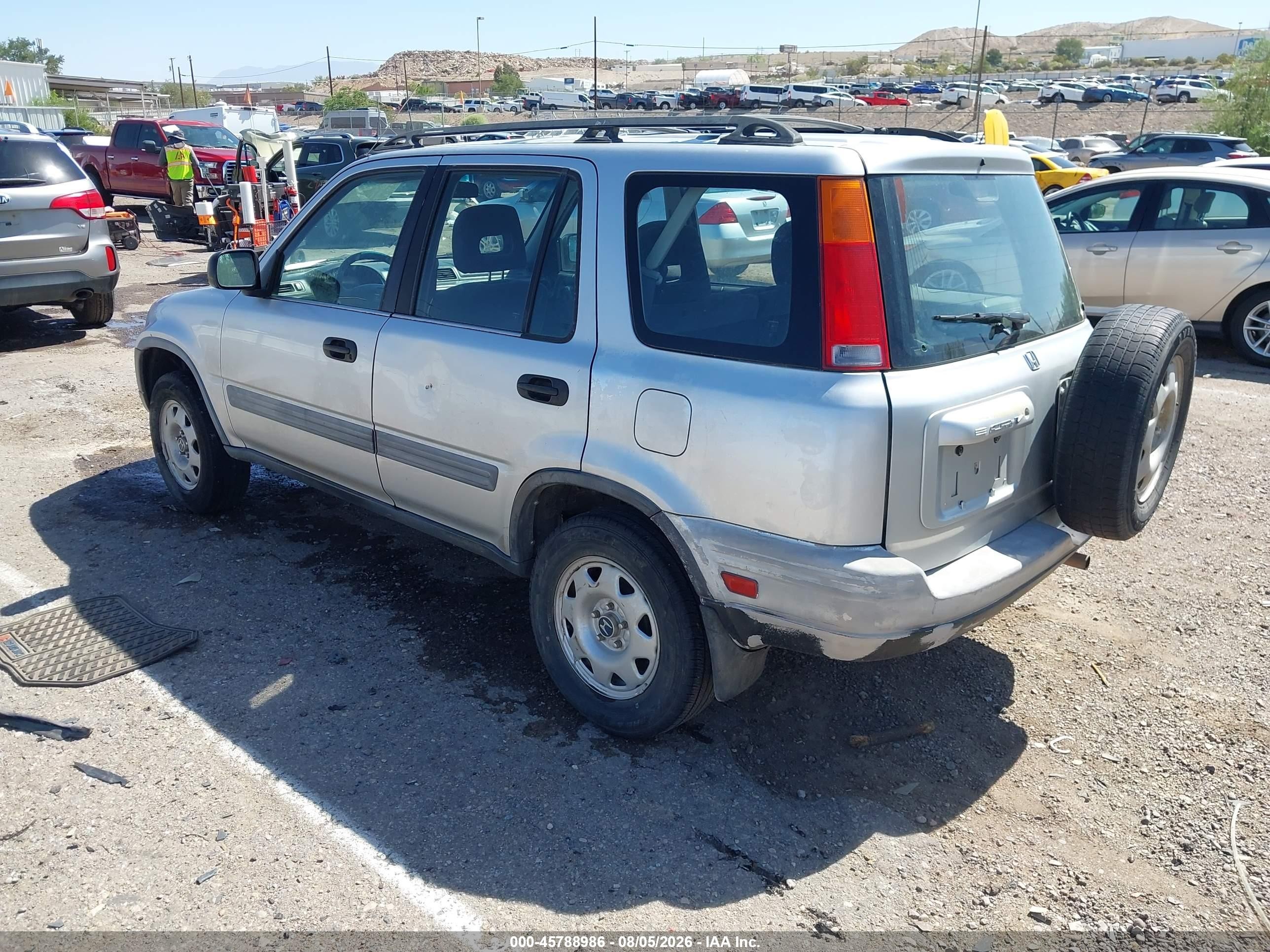 1999 Honda Cr-v Lx Silver vin: JHLRD2842XC011091