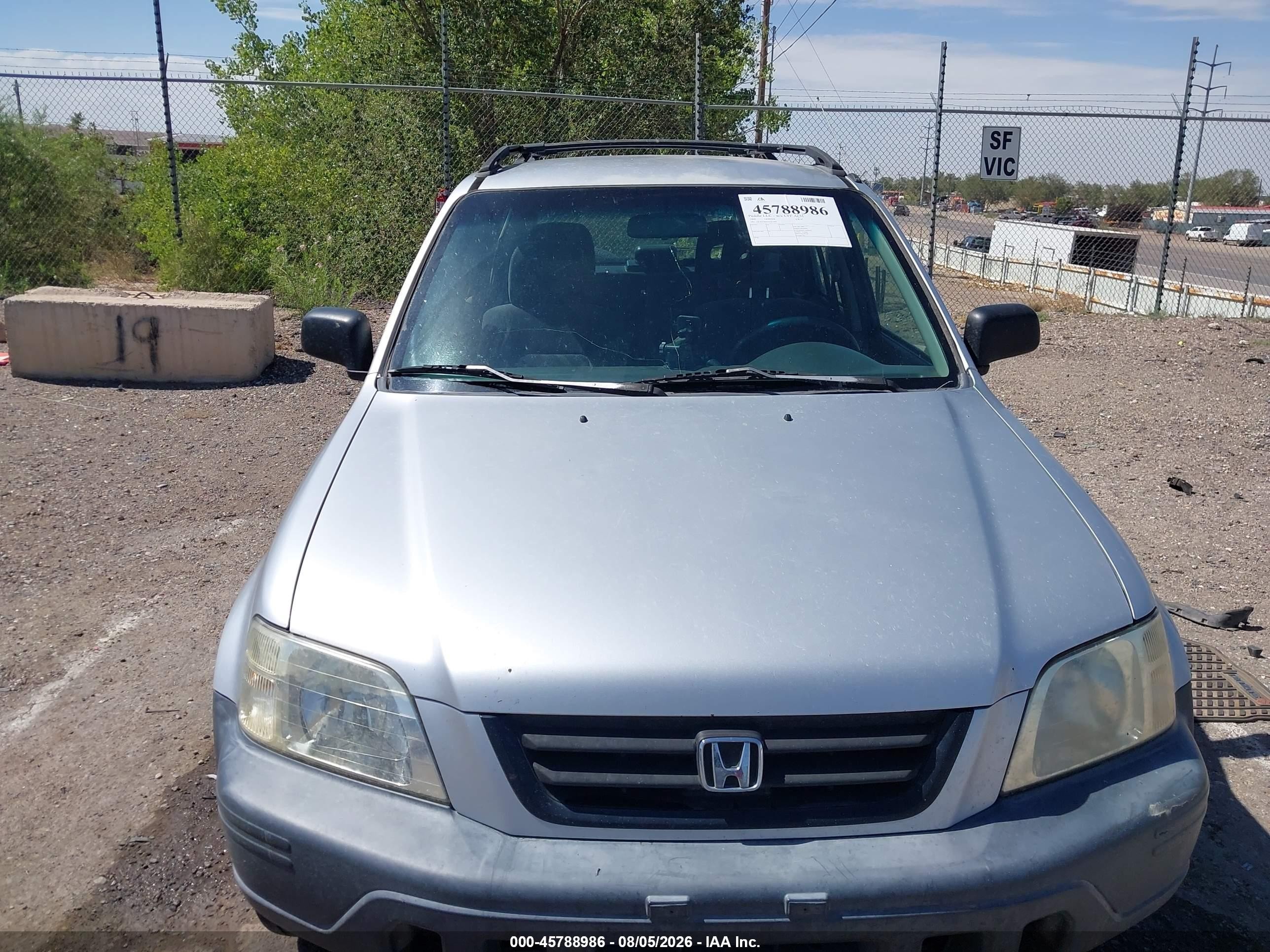 1999 Honda Cr-v Lx Silver vin: JHLRD2842XC011091