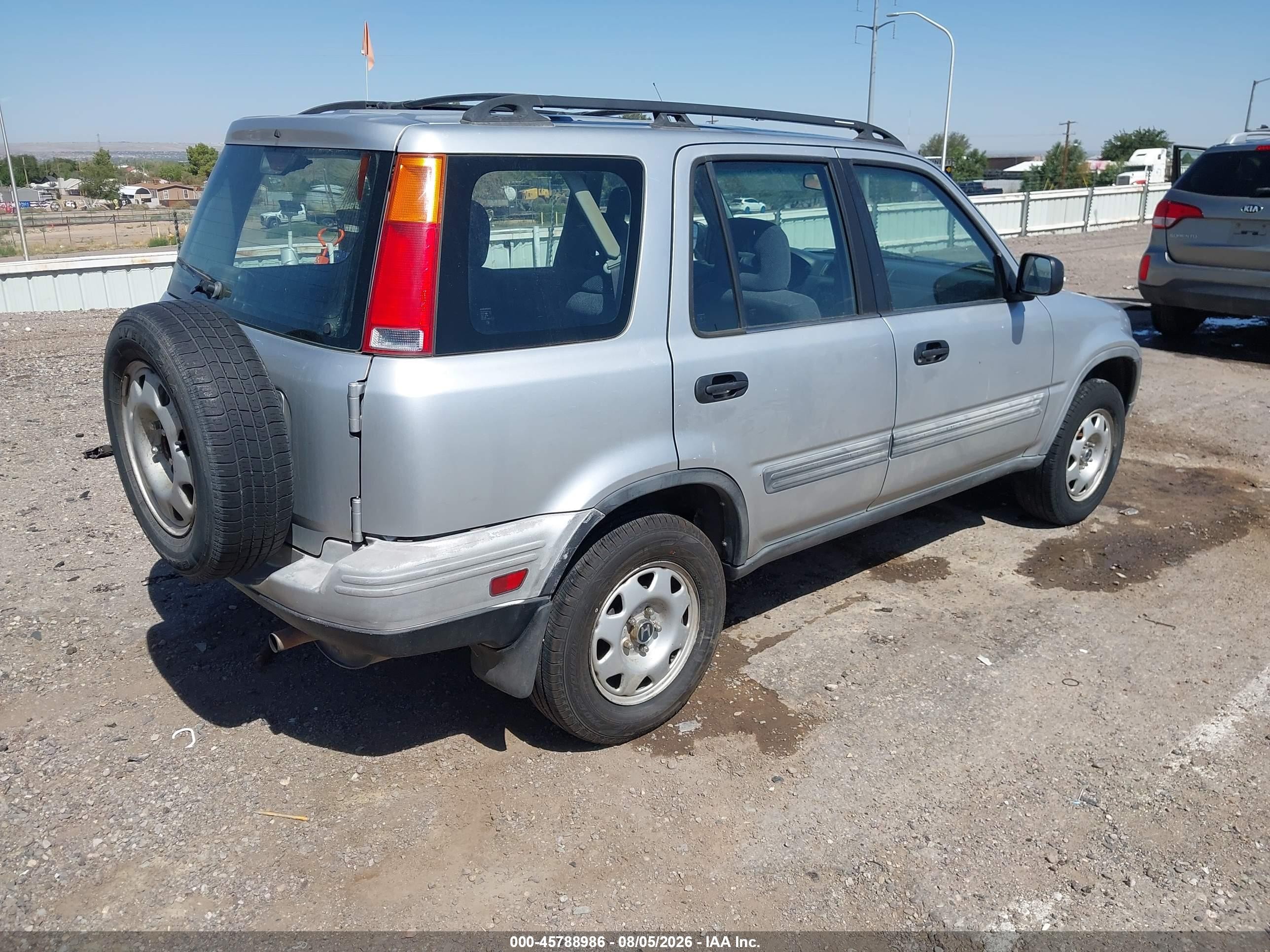 1999 Honda Cr-v Lx Silver vin: JHLRD2842XC011091