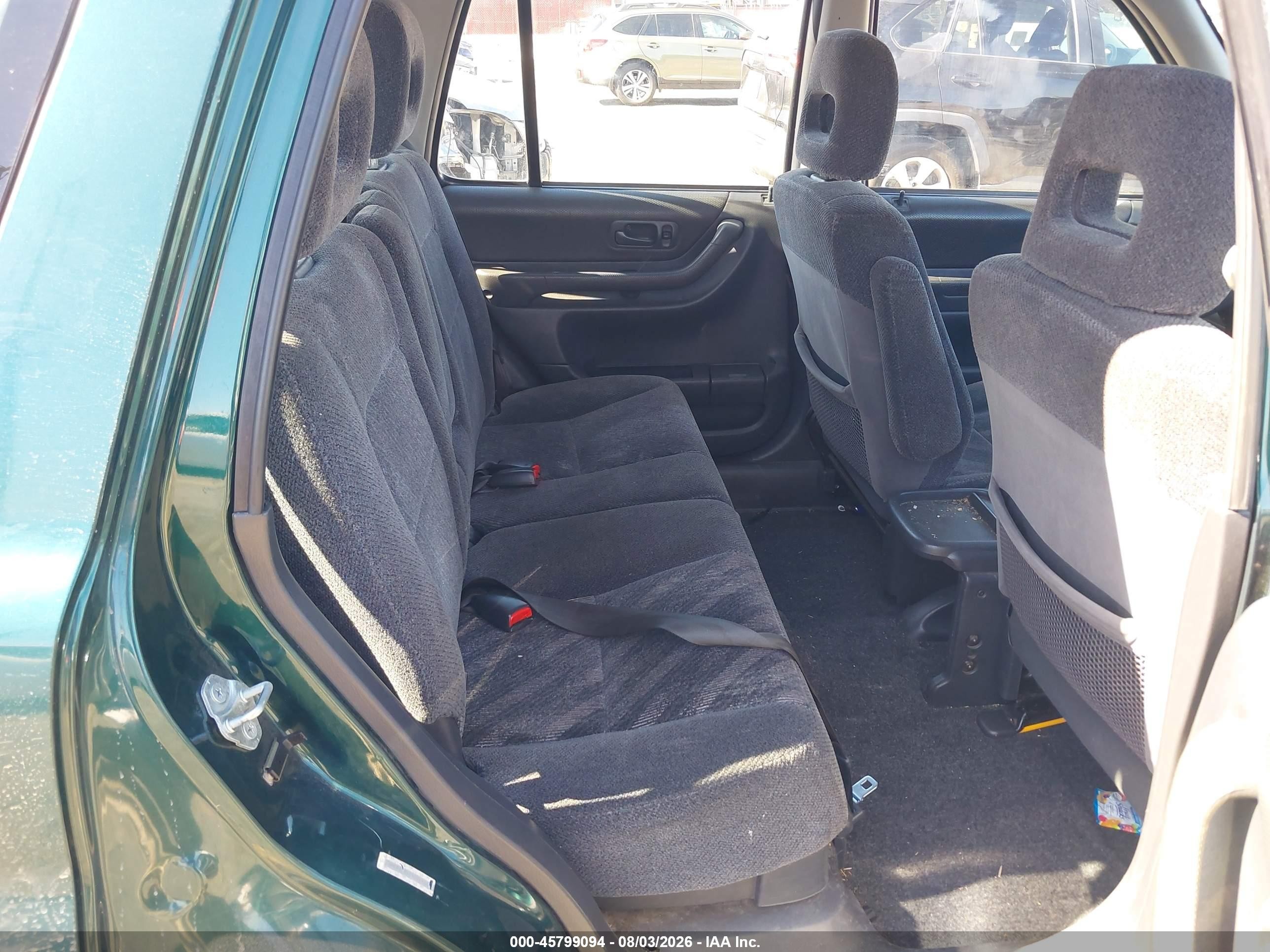 1999 Honda Cr-v Lx Green vin: JHLRD2842XC014086