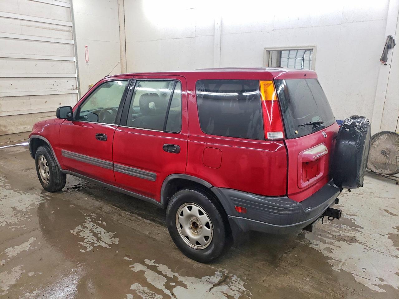 2000 Honda Cr-v Lx Red vin: JHLRD2843YS002326
