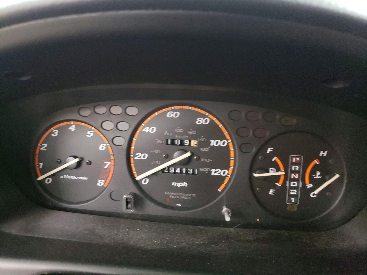 2000 Honda Cr-v Lx Red vin: JHLRD2843YS002326