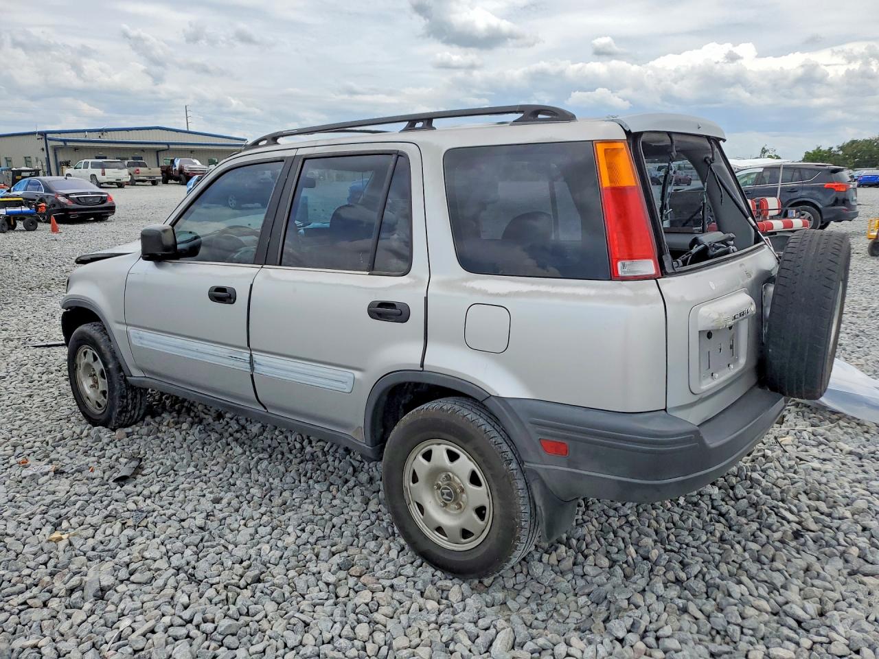 2001 Honda Cr-v Silver vin: JHLRD28441S014264