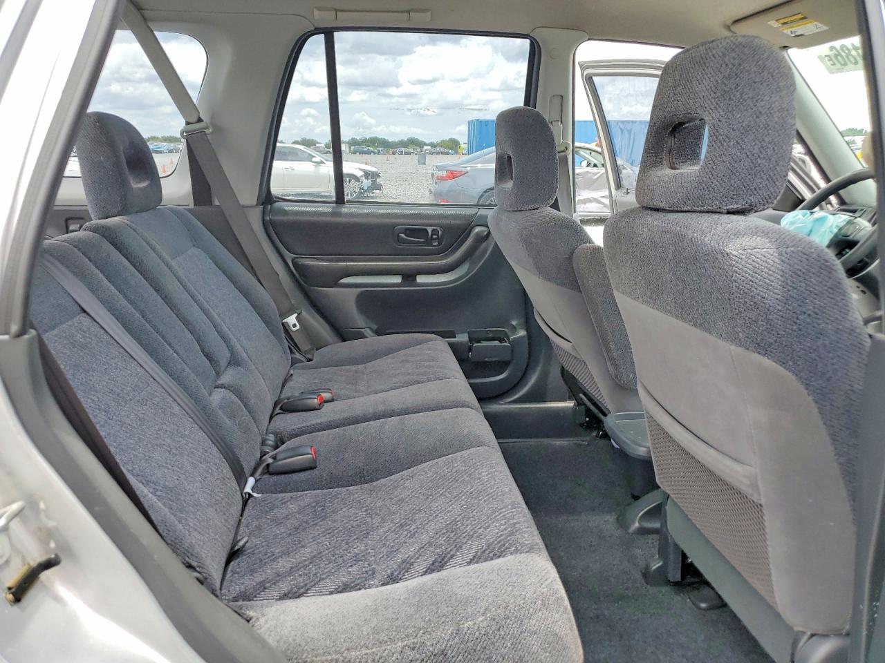 2001 Honda Cr-v Silver vin: JHLRD28441S014264