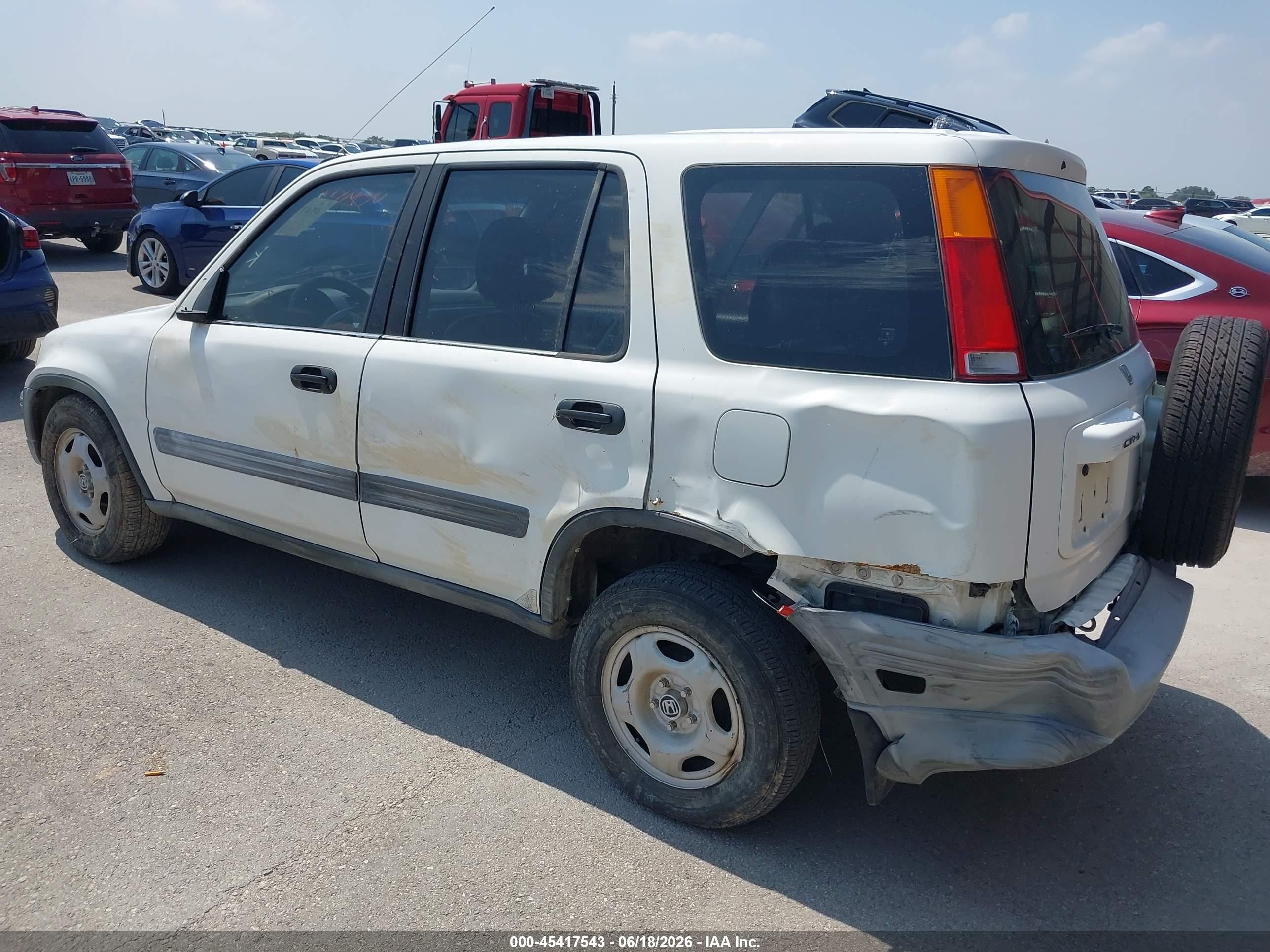 2001 Honda Cr-v Lx Белый vin: JHLRD28441S014846
