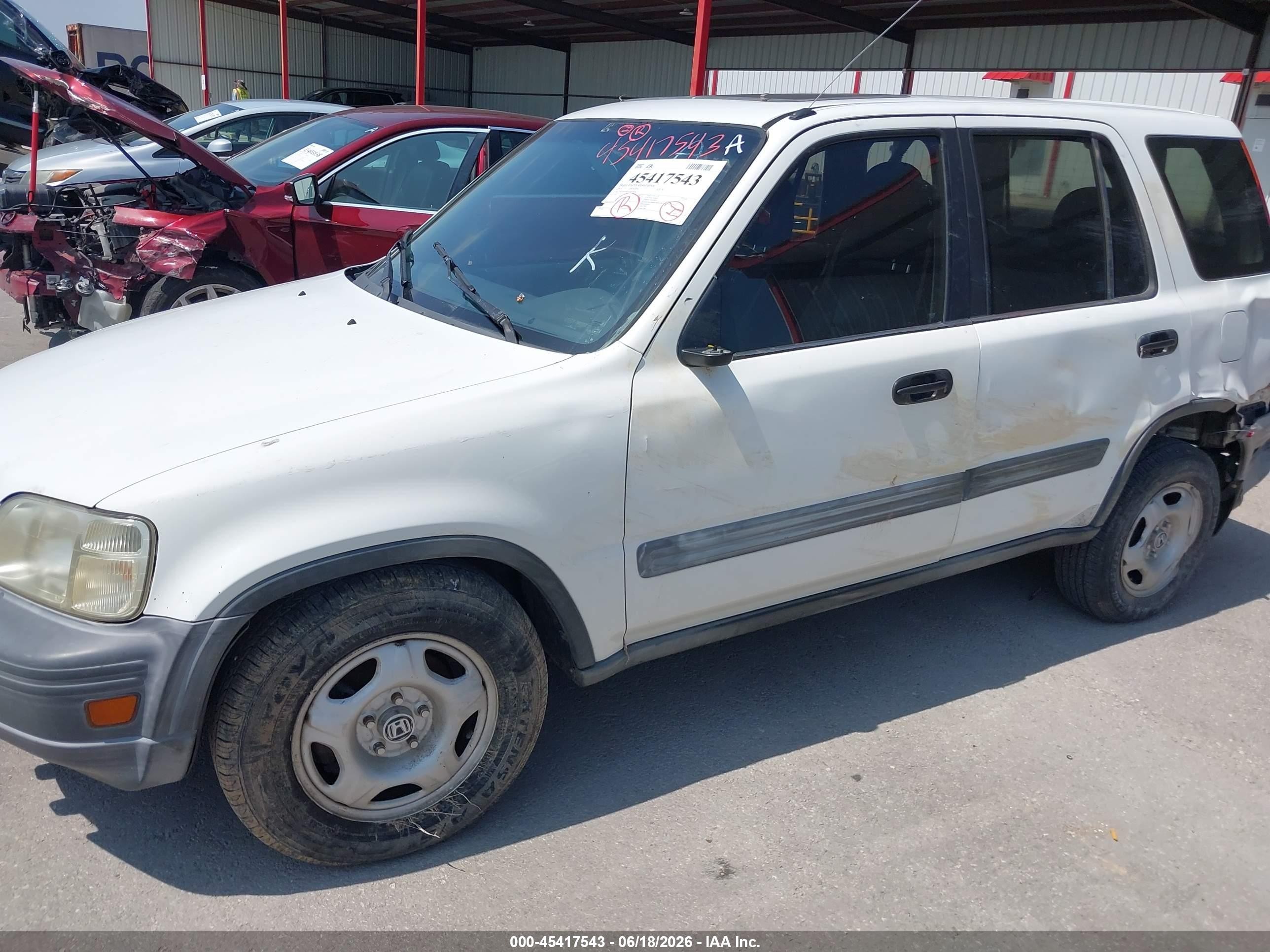2001 Honda Cr-v Lx Белый vin: JHLRD28441S014846