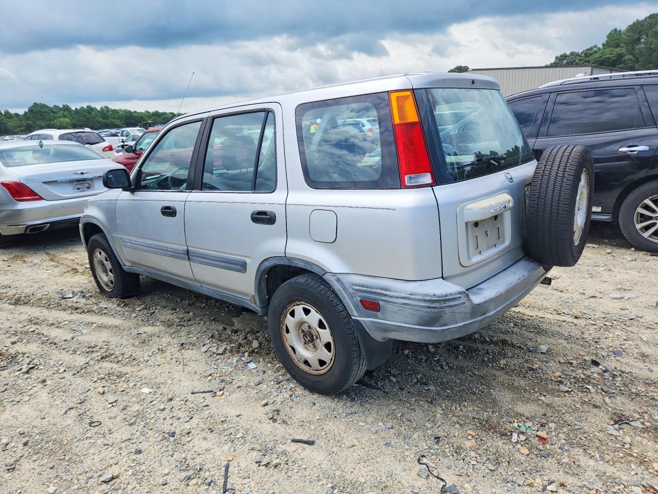 2000 Honda Cr-v Lx Silver vin: JHLRD2844YC006394
