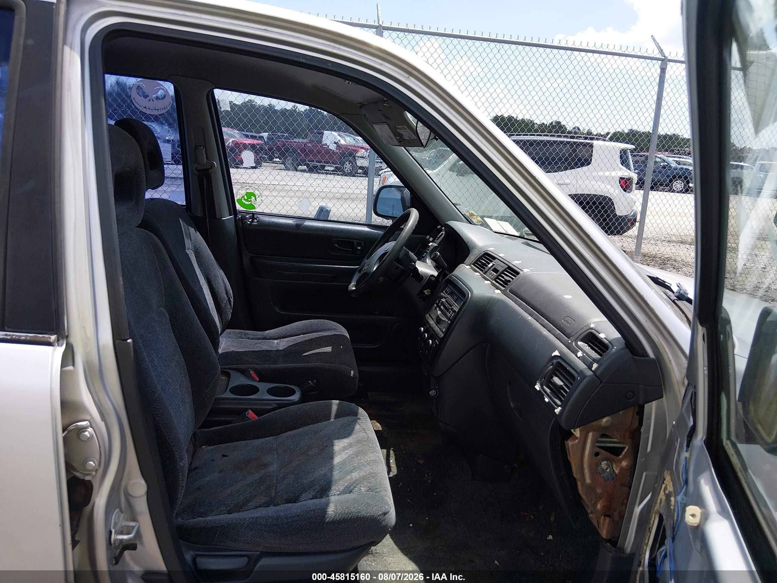 2000 Honda Cr-v Lx Silver vin: JHLRD2844YC015662