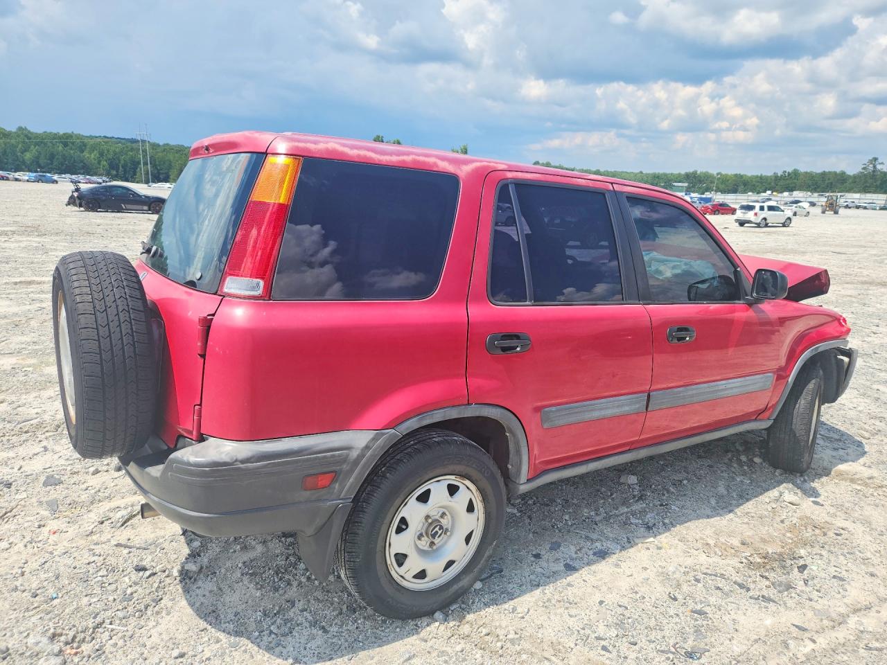 2000 Honda Cr-v Lx Red vin: JHLRD2845YC010776
