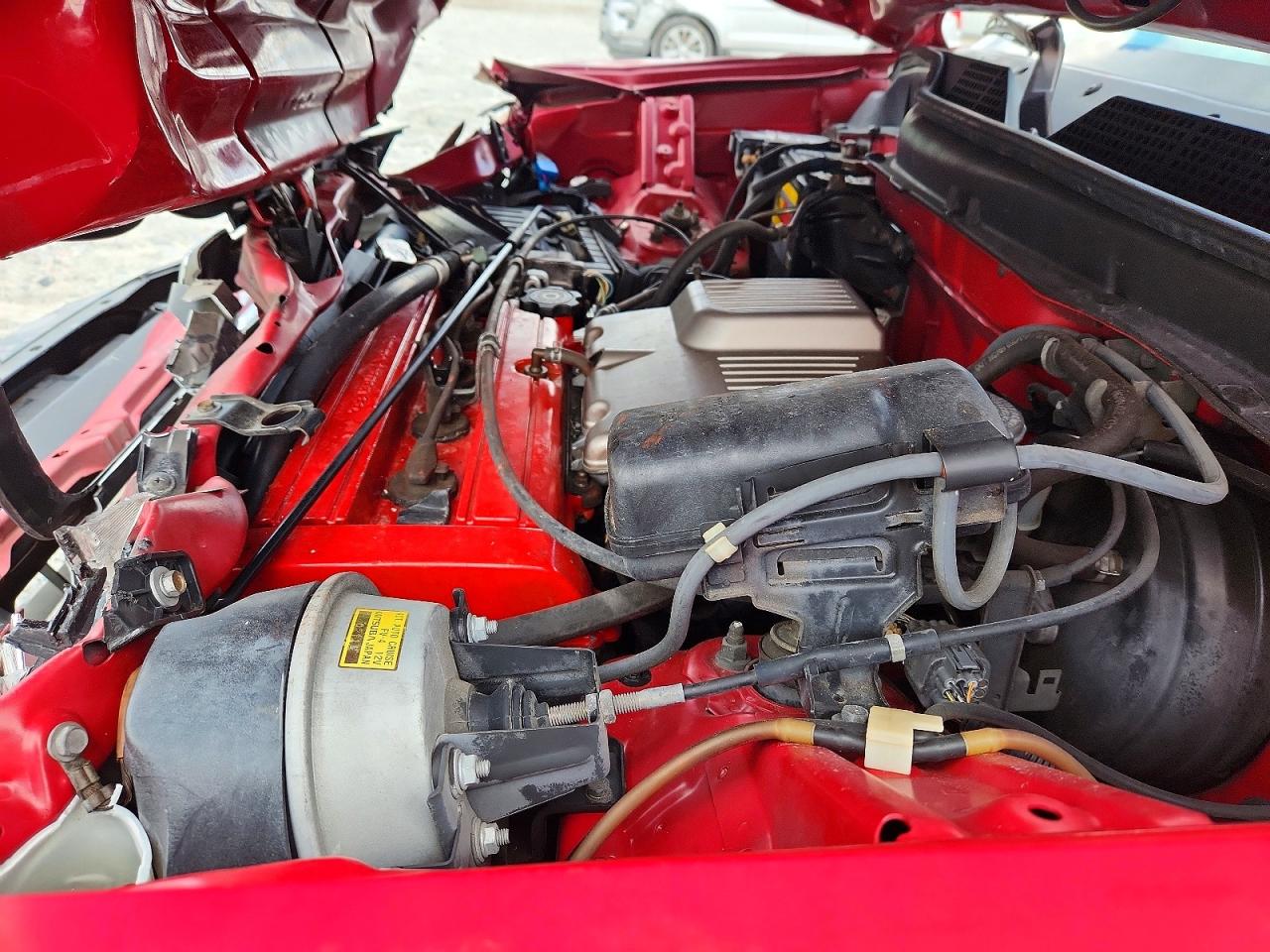 2000 Honda Cr-v Lx Red vin: JHLRD2845YC010776