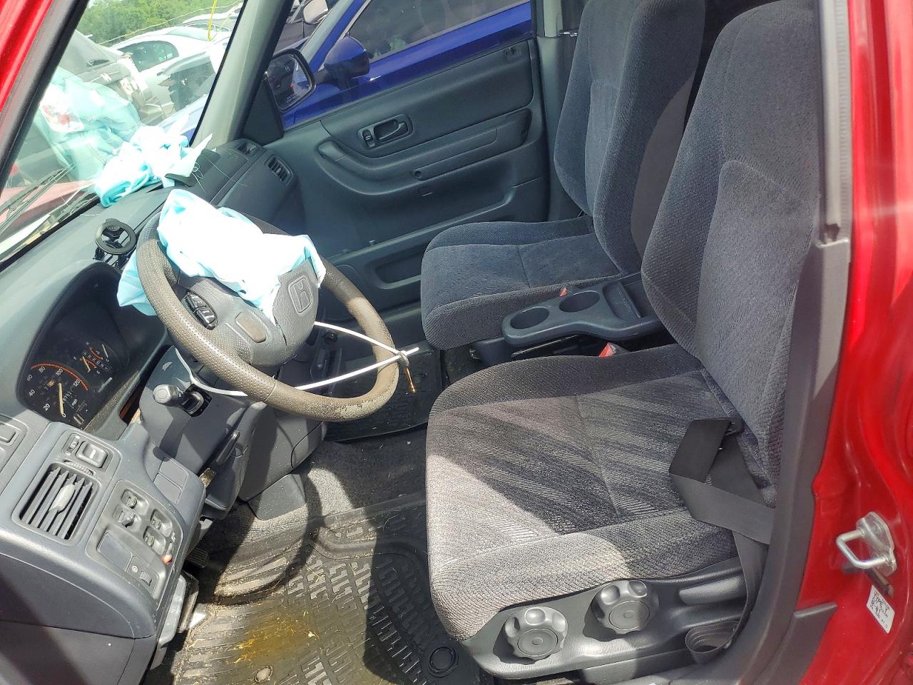 2000 Honda Cr-v Lx Red vin: JHLRD2845YC010776