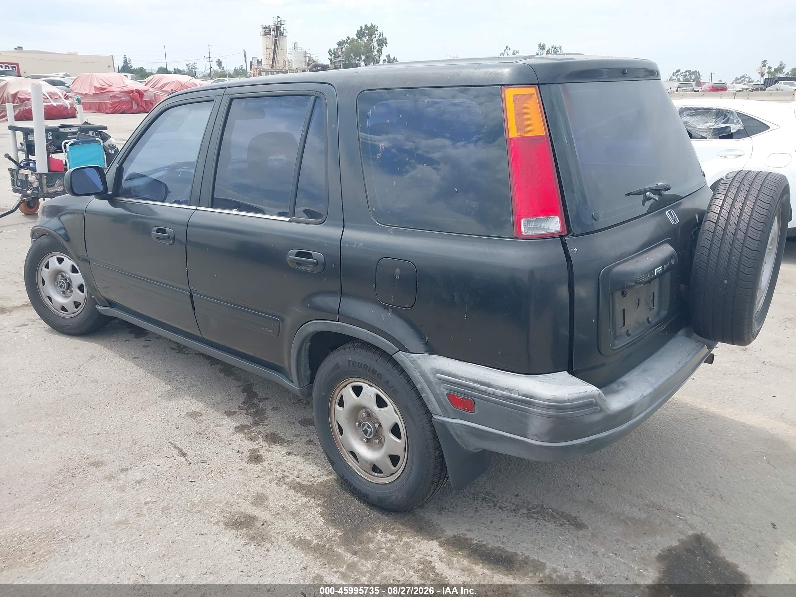 2000 Honda Cr-v Lx Black vin: JHLRD2845YC013435