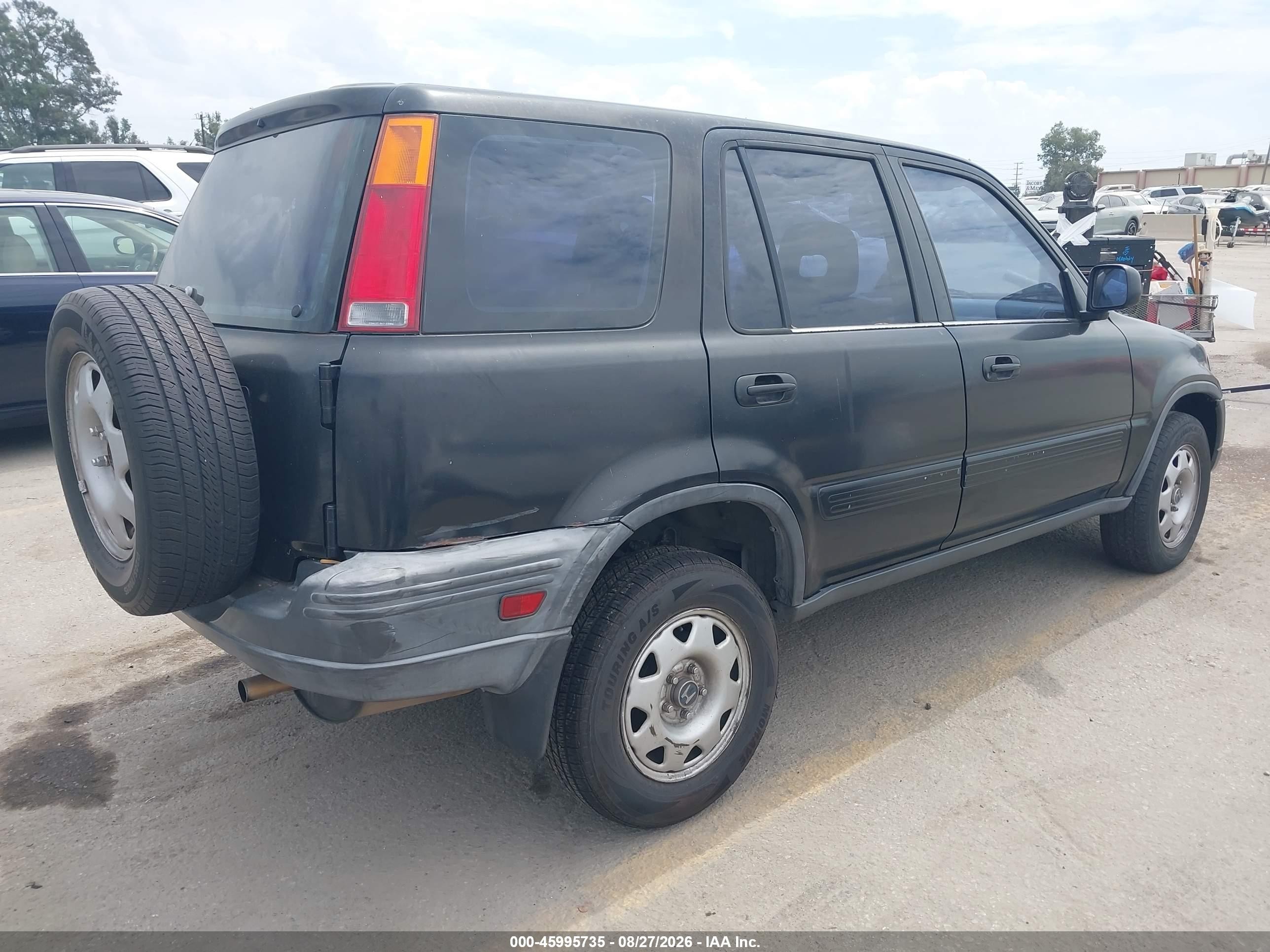 2000 Honda Cr-v Lx Black vin: JHLRD2845YC013435